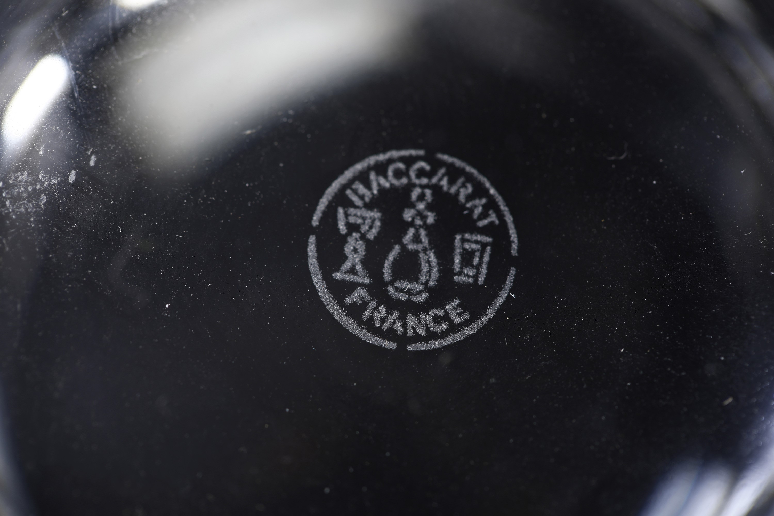 Quattro tumbler da whisky “Harcourt”. Francia, Manifattura Baccarat, XX secolo.