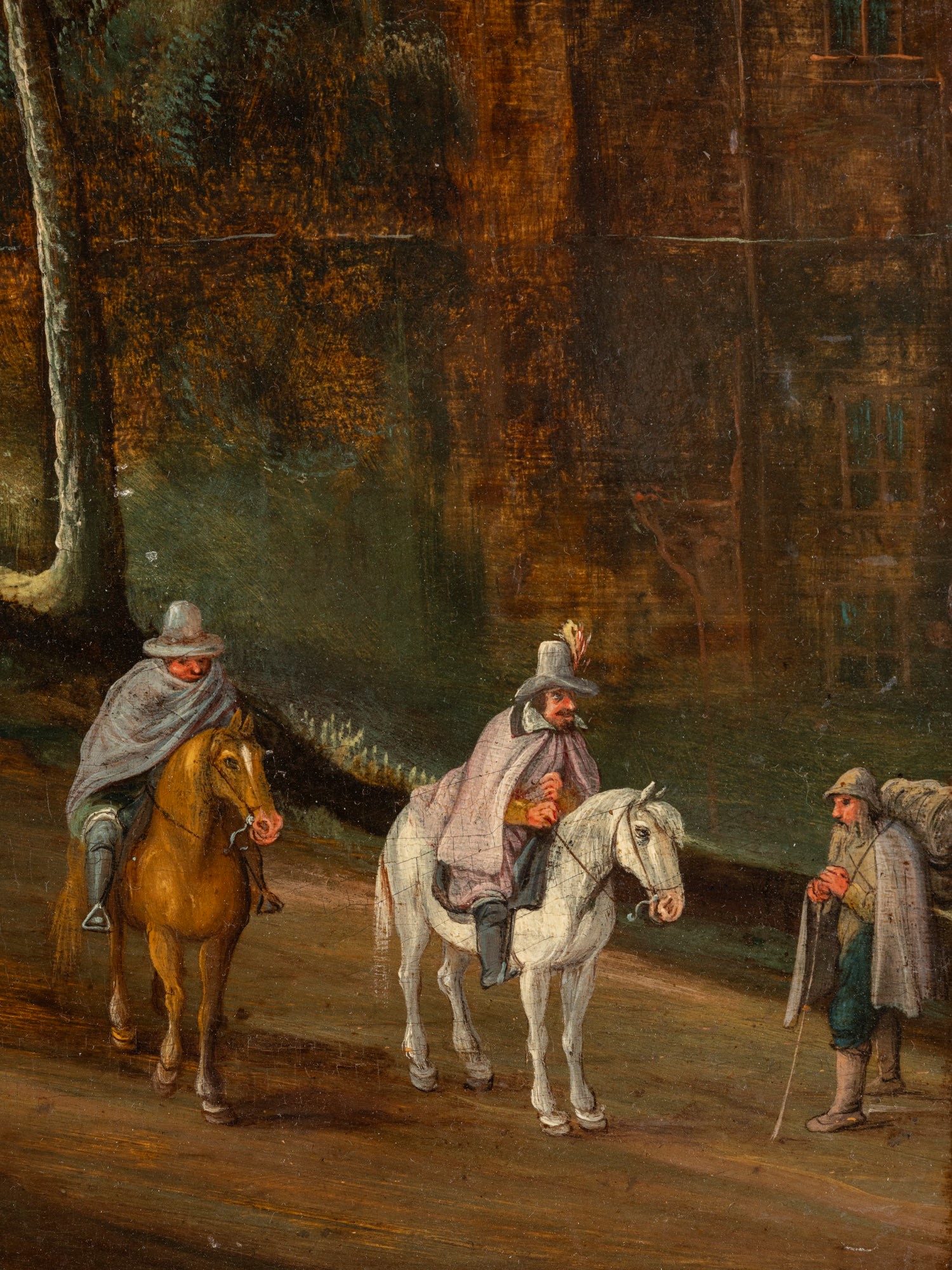 Adriaen Van Stalbemt - Paesaggio con viandanti