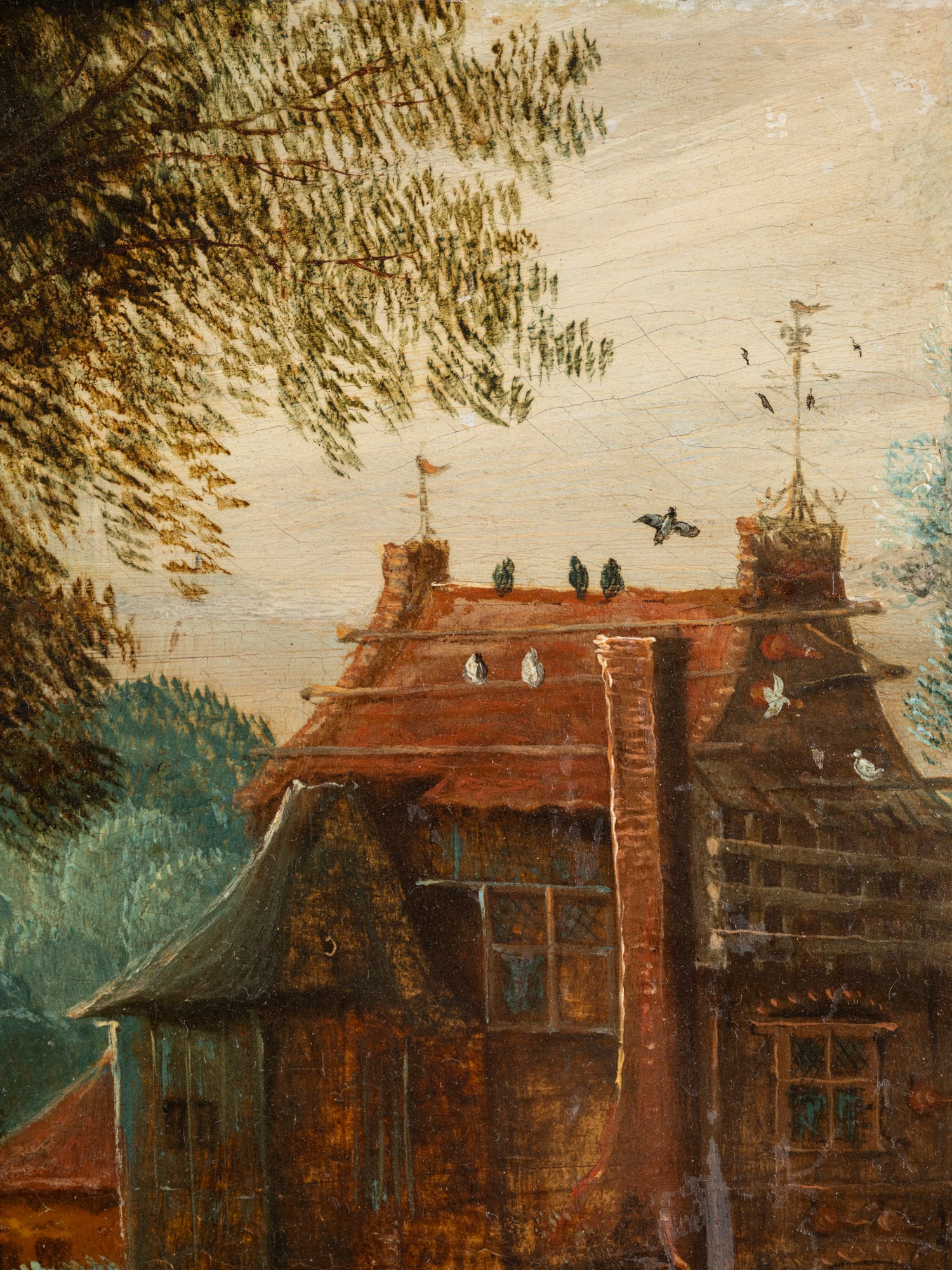 Adriaen Van Stalbemt - Paesaggio con viandanti