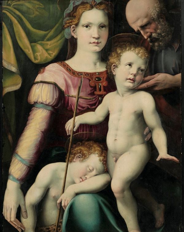 Sacra famiglia con San Giovannino