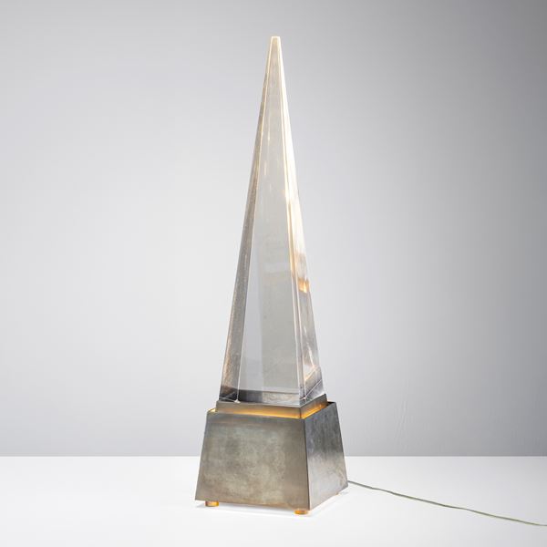 Table lamp mod. Obelisk