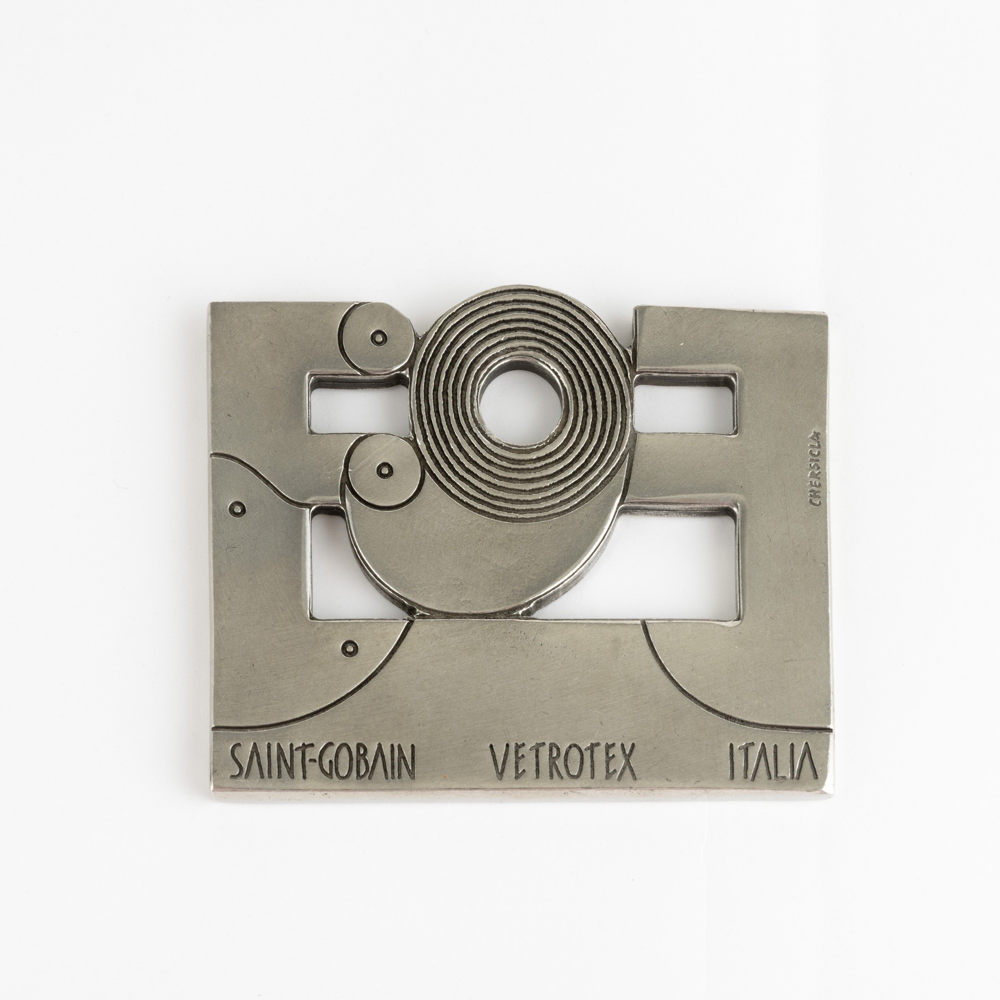 Bruno Chersicla - Senza titolo, scultura in lega di stagno