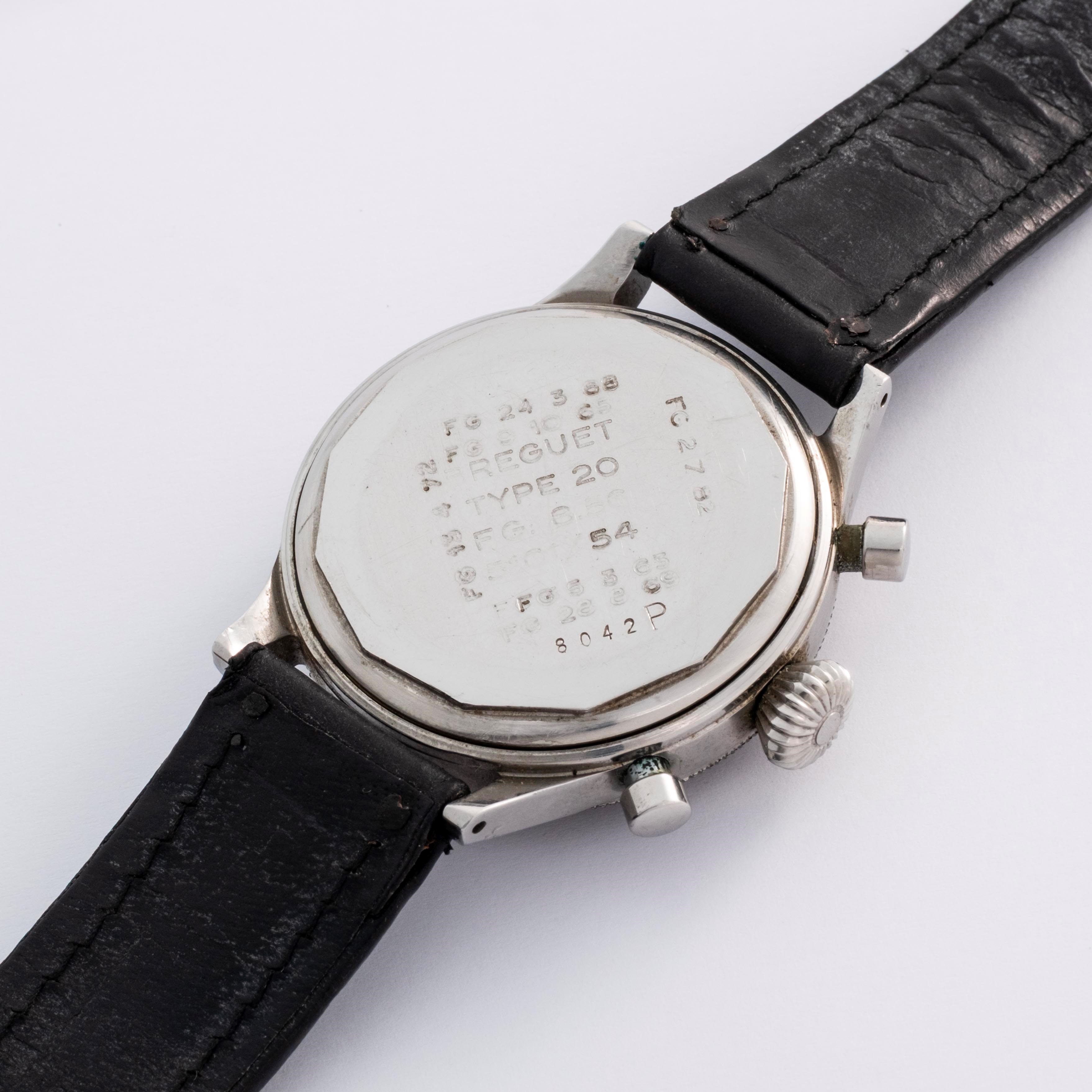 Breguet - Cronografo Type XX Flyback ref. 5101/54 in acciaio con tasti a pompa