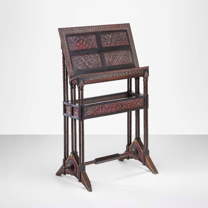 Carlo Bugatti : Leggio  - Asta Fine Design - Cambi Casa d'Aste