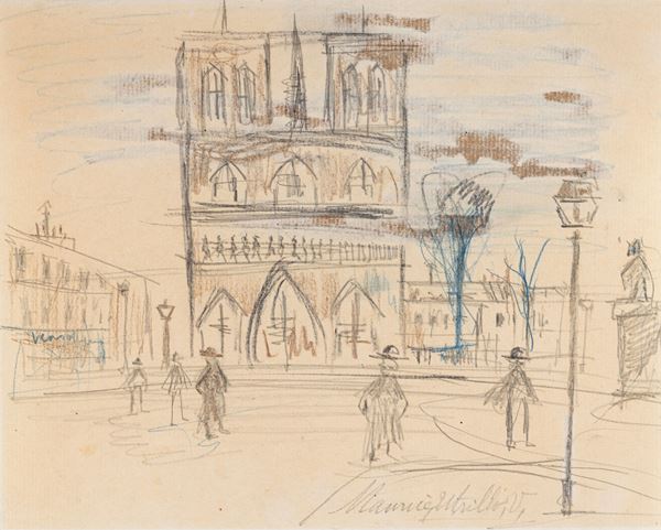 Maurice Utrillo - Notre Dame de Paris