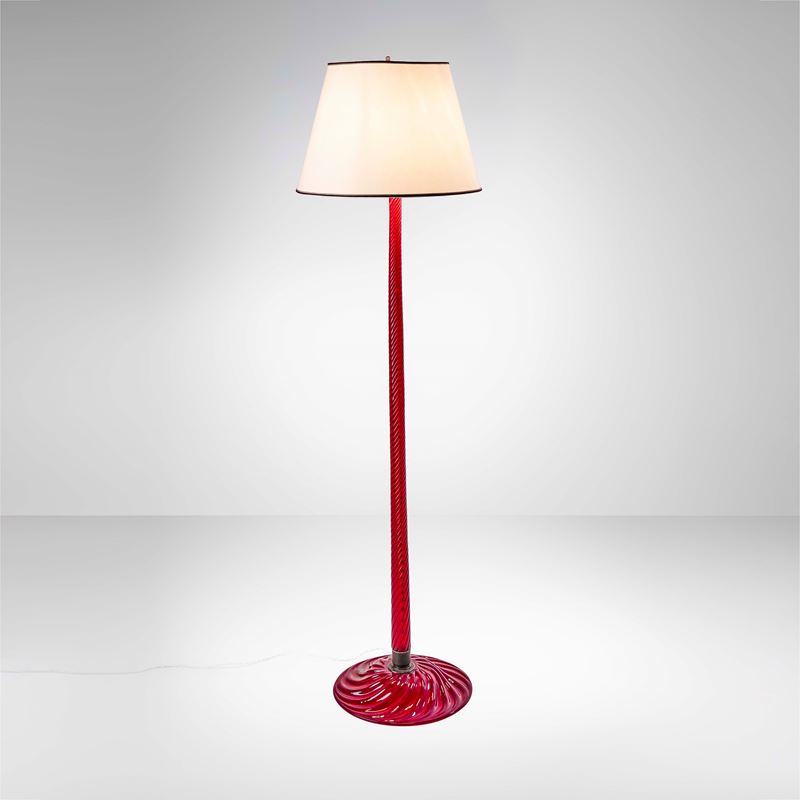 Carlo Scarpa : Lampada da terra mod. 2231/138.  - Asta Fine Design - Cambi Casa d'Aste