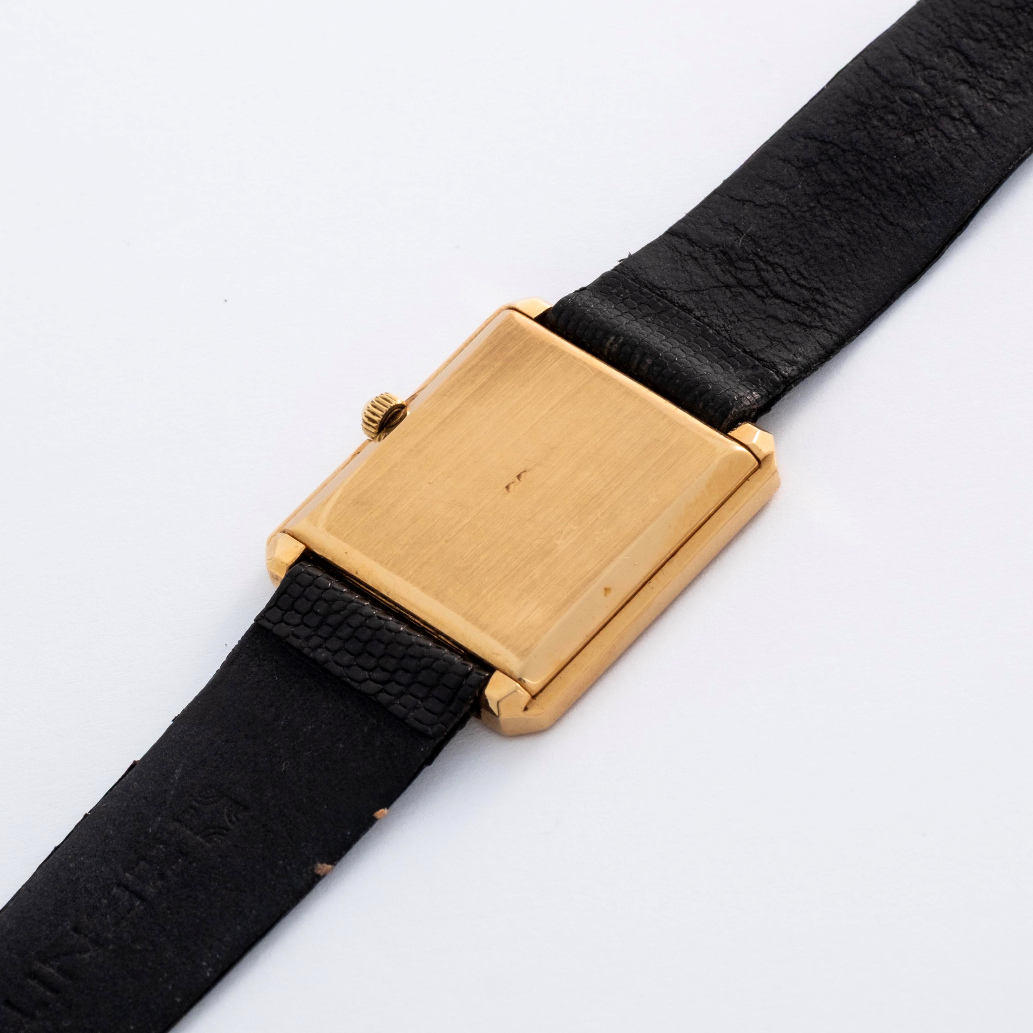 Piaget - Protocole ref. 9154 in oro giallo 18k con quadrante Godronnè champagne, circa 1980