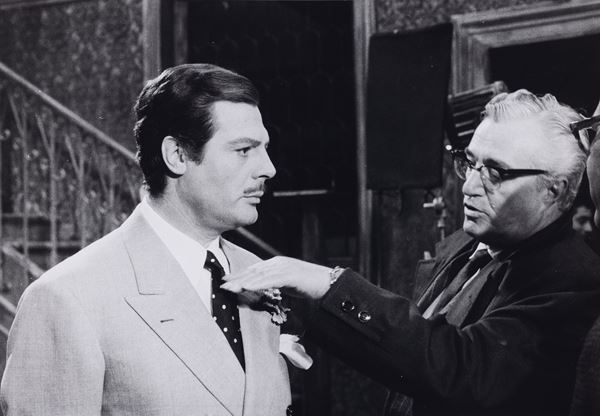 Tazio Secchiaroli - Marcello Mastroianni e Vittorio de Sica