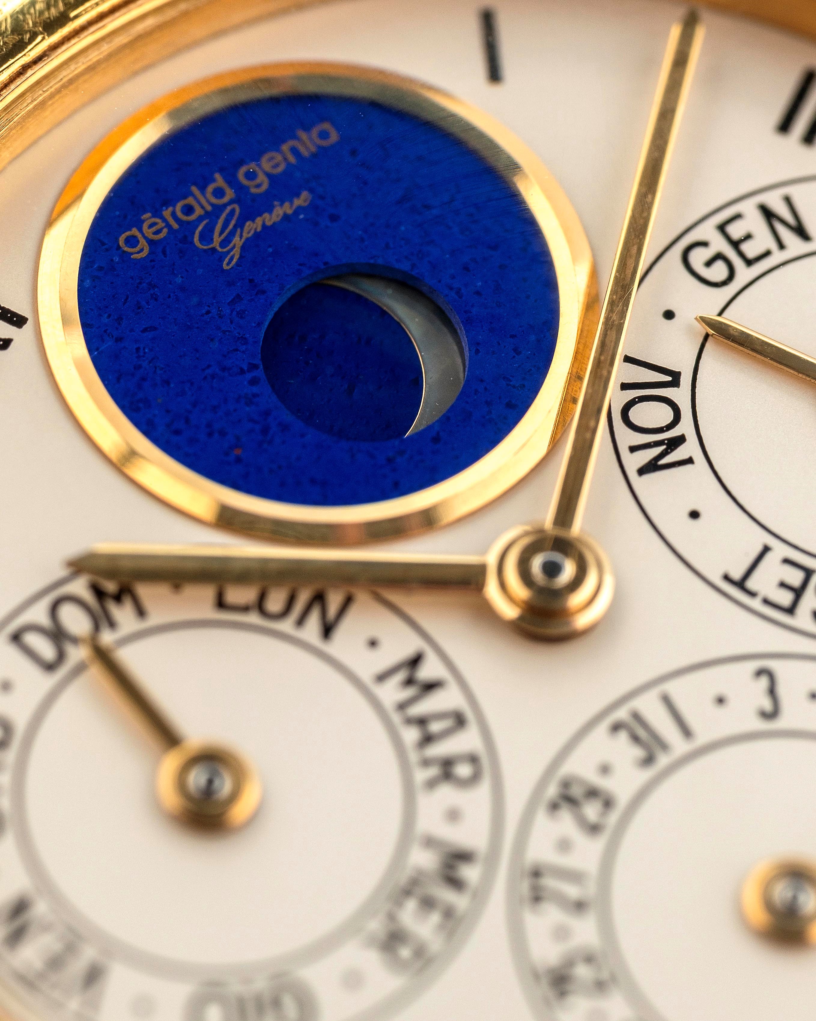 Gerald Genta - Demi Perpetuelle ref. G 2426/4 in oro giallo 18k, circa 1990