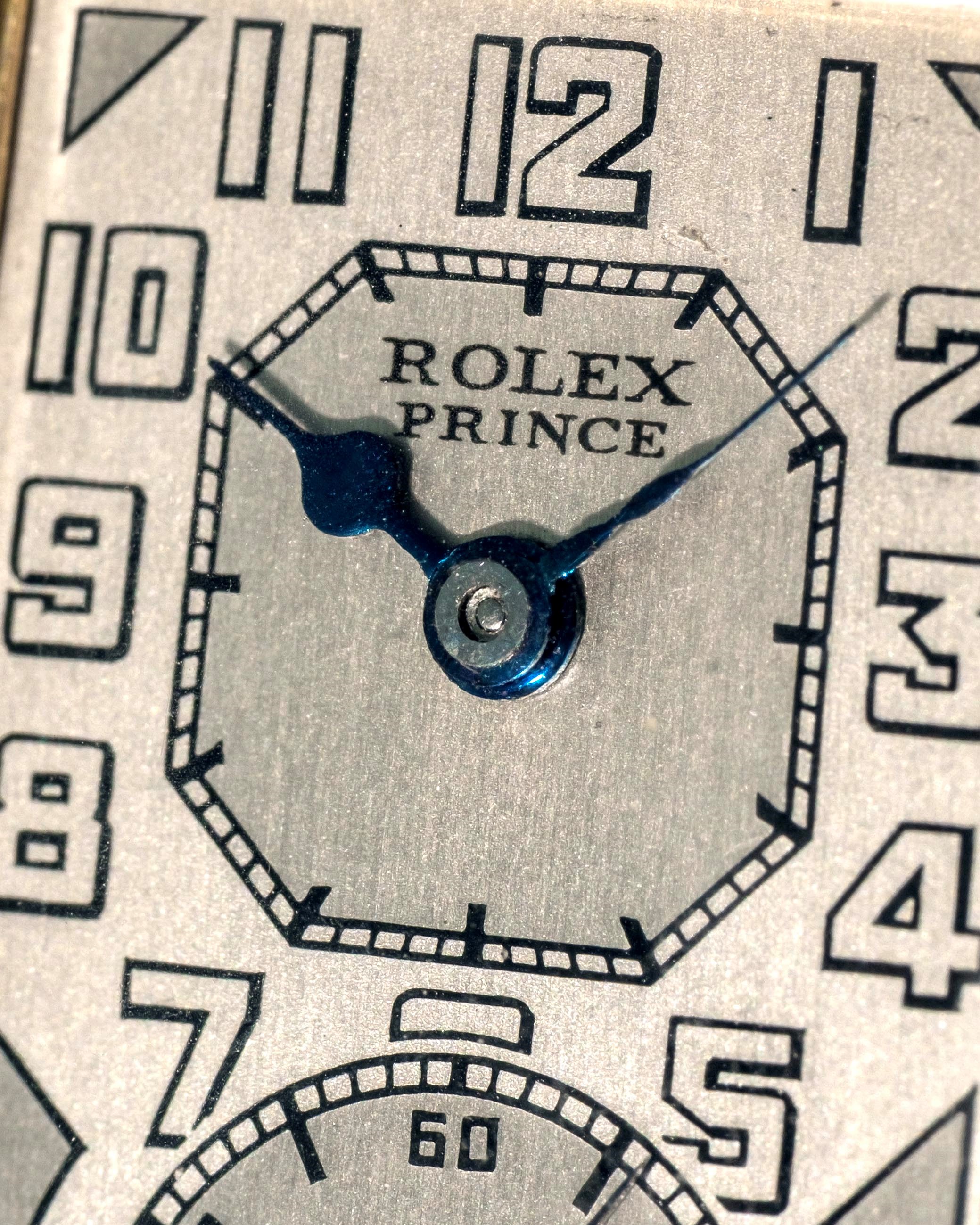 Rolex - Prince ref. 971 in oro giallo 18k e acciaio con quadrante argentè bitonale
