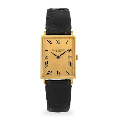 Orologio da polso ref. 39011 in oro giallo 18k, quadrante champagne (circa 1978)