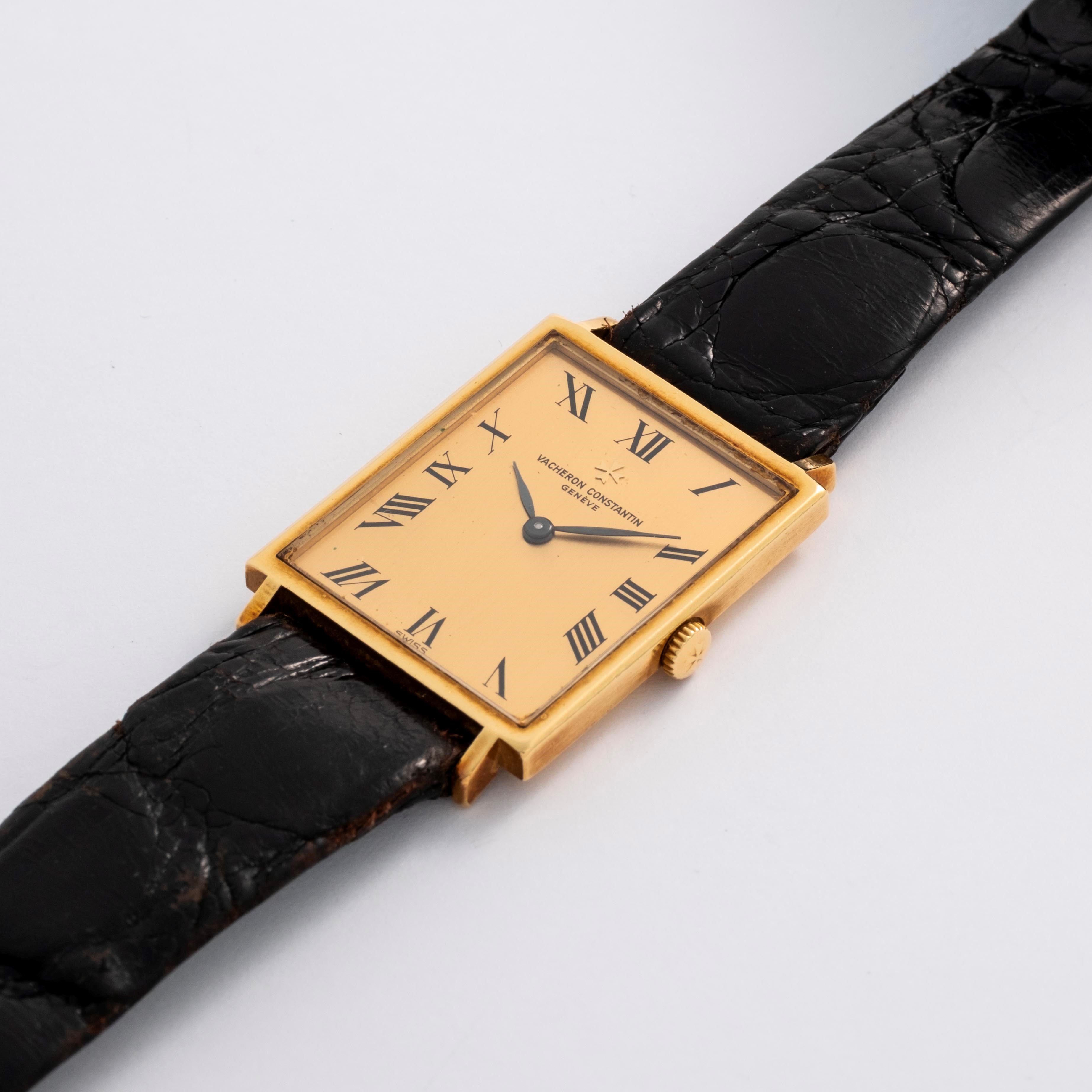 Vacheron & Constantin - Orologio da polso ref. 39011 in oro giallo 18k, quadrante champagne (circ...
