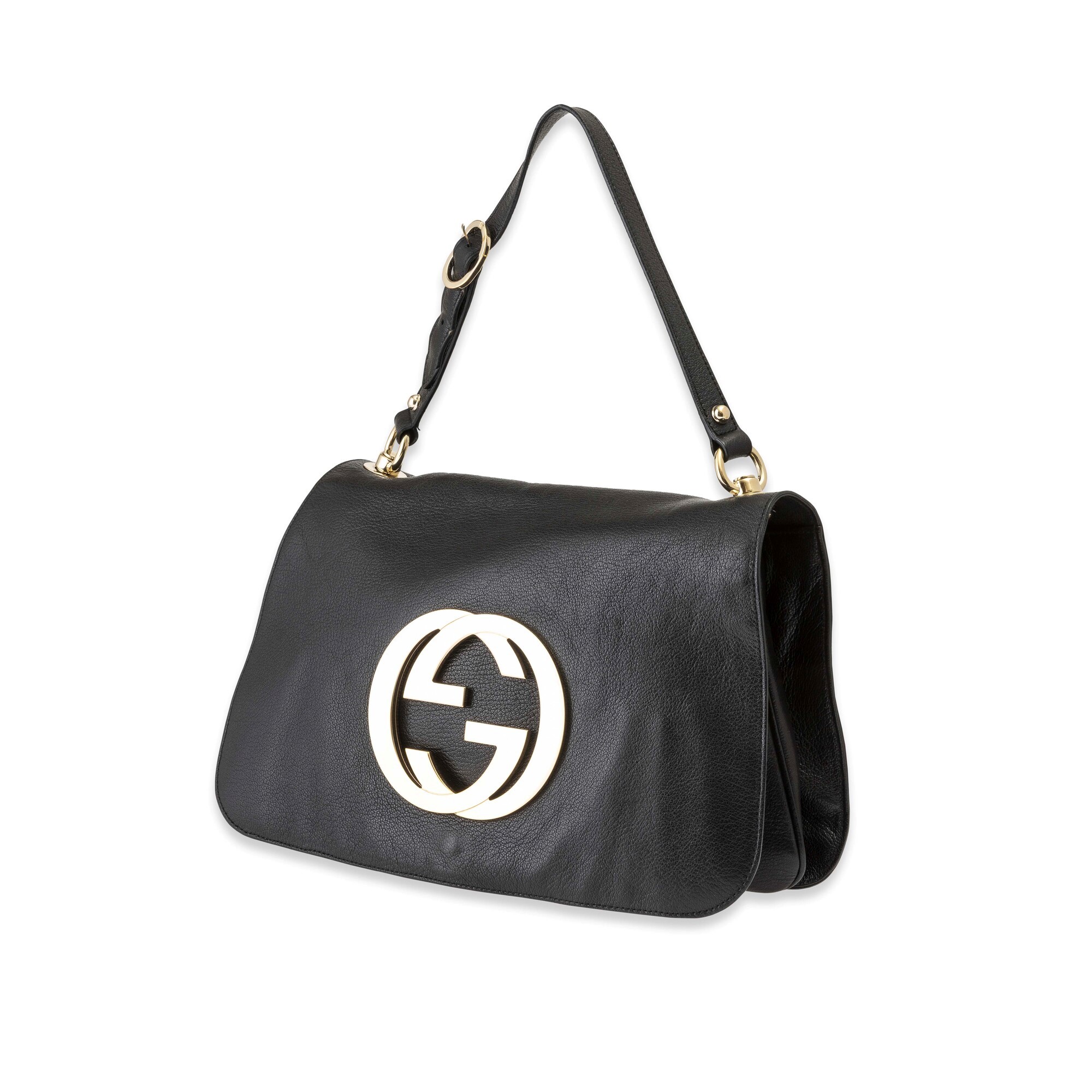 Gucci - Borsa Blondie in pelle nera