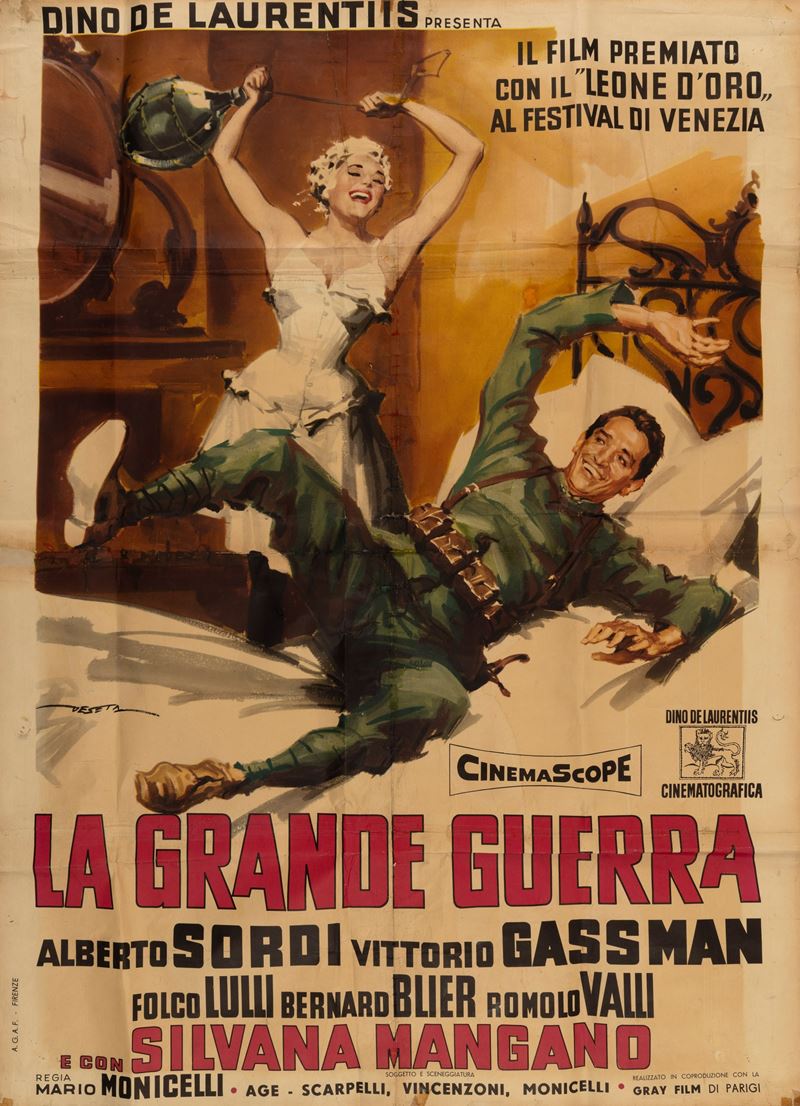 Enrico De Seta : La Grande Guerra  - Auction Vintage Posters and Collectibles - Cambi Casa d'Aste