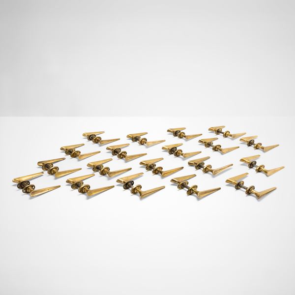 Gio Ponti - Set di 19 maniglie