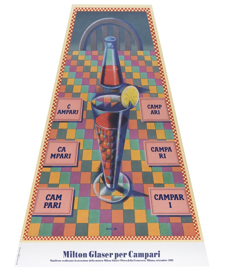 Milton Glaser : Campari  - Auction Vintage Posters and Collectibles - Cambi Casa d'Aste