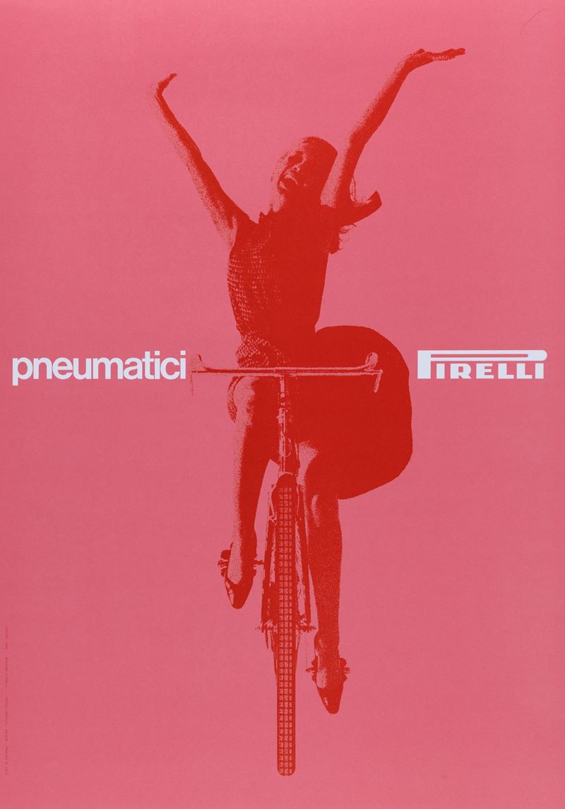 Massimo Vignelli : Pneumatici Pirelli  - Auction Vintage Posters and Collectibles - Cambi Casa d'Aste