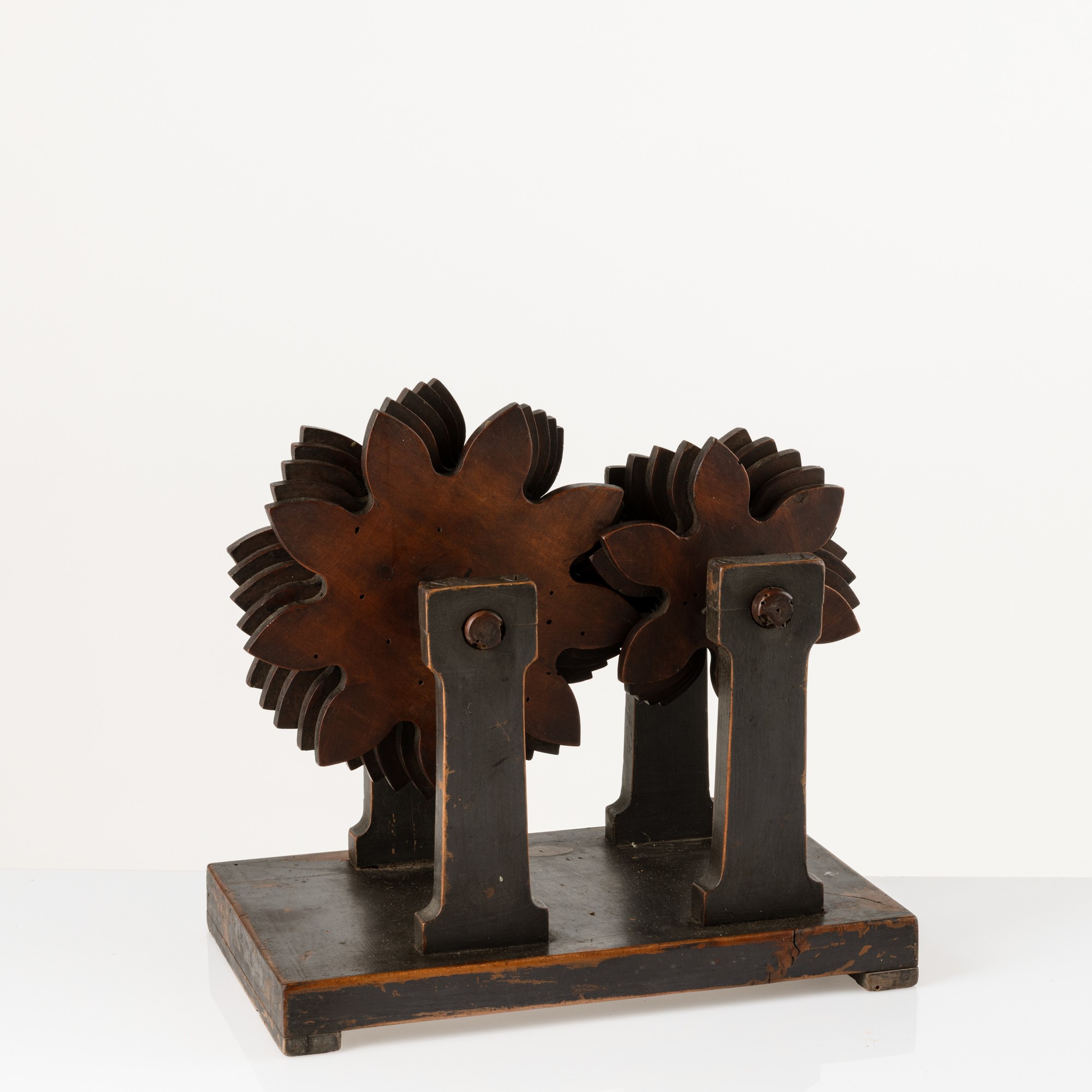 Giovanni Blotto, Modellino di ingranaggio in legno