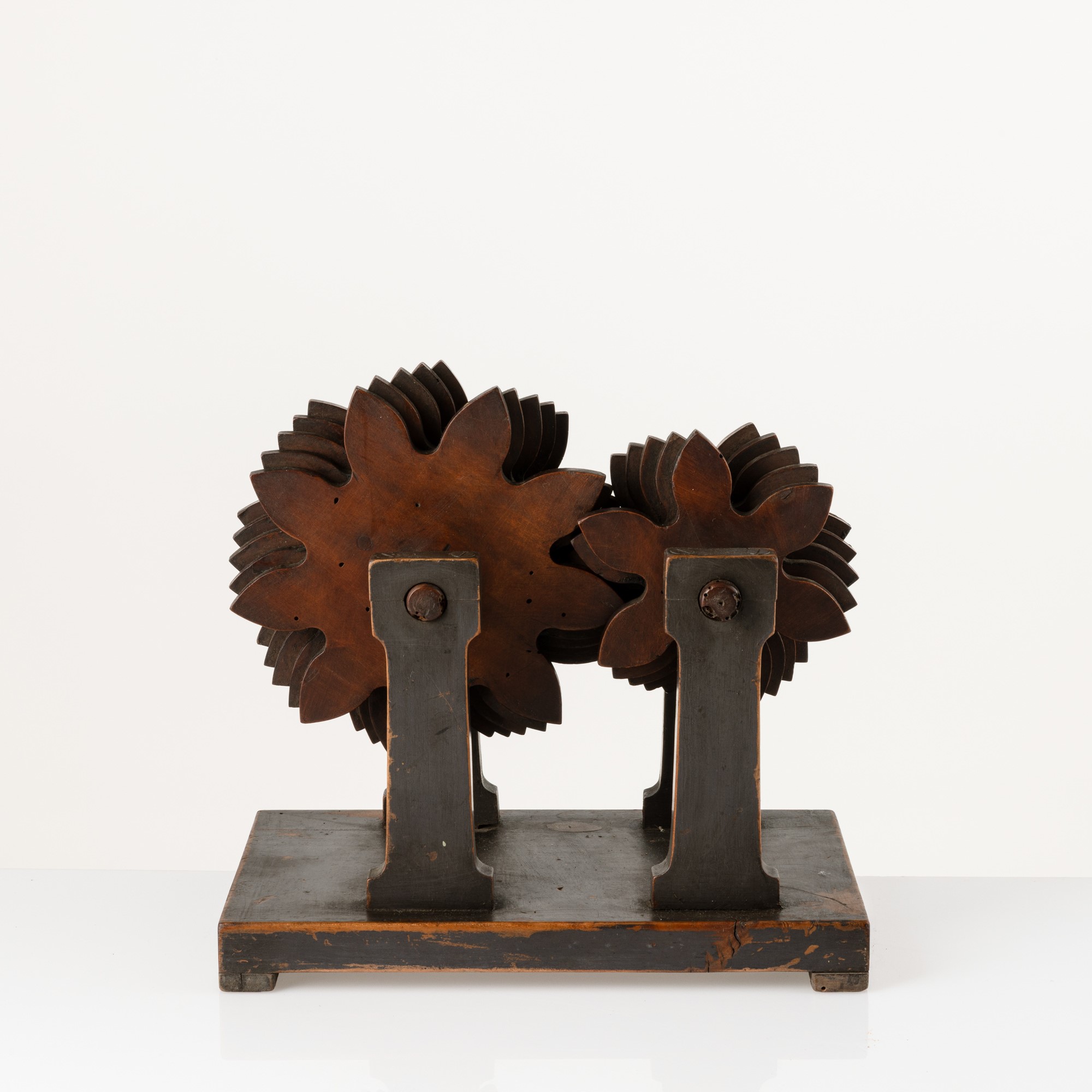 Giovanni Blotto, Modellino di ingranaggio in legno