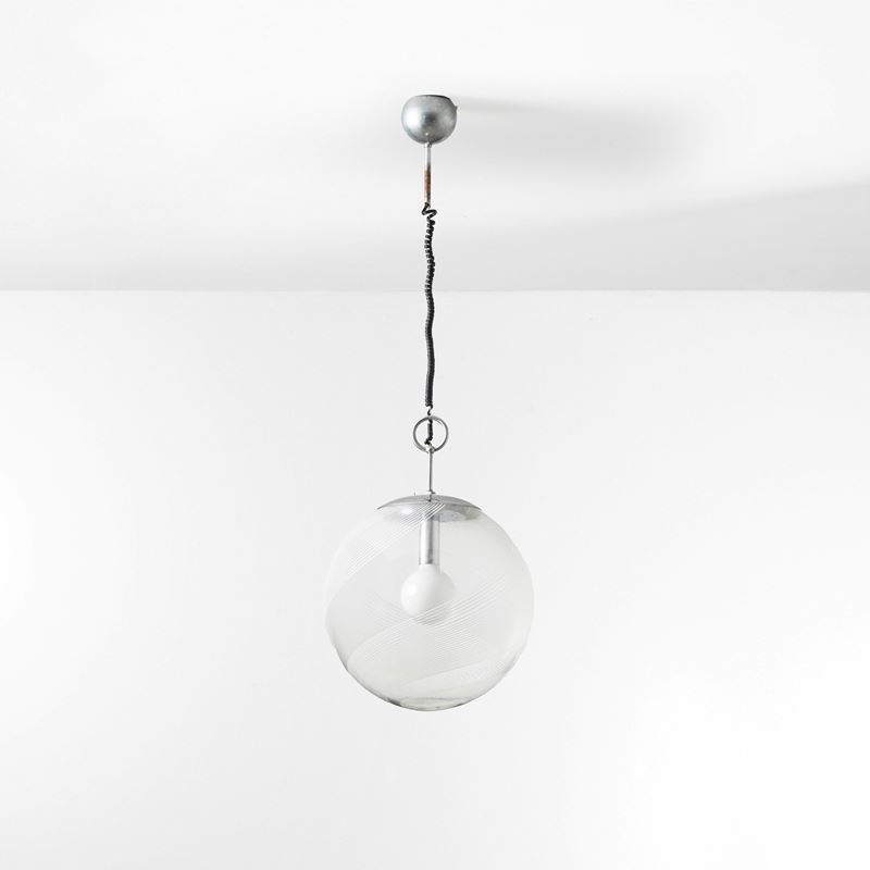 Lino Tagliapietra : Lampada a sospensione  - Asta Design Lab - Cambi Casa d'Aste