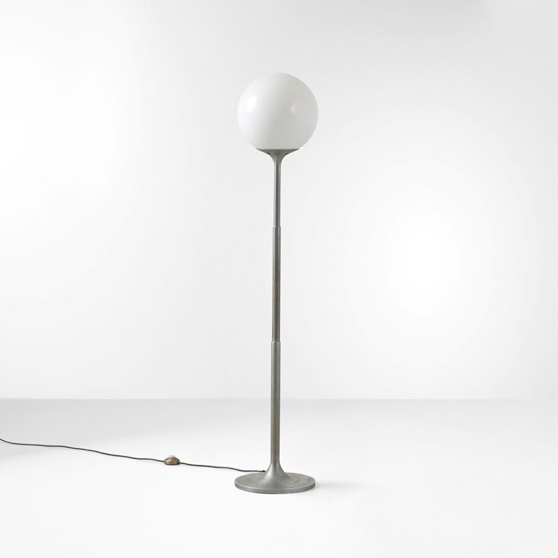 Enzo Mari e Anna Fasolis : Lampada da terra mod. Polluce  - Asta Design Lab - Cambi Casa d'Aste
