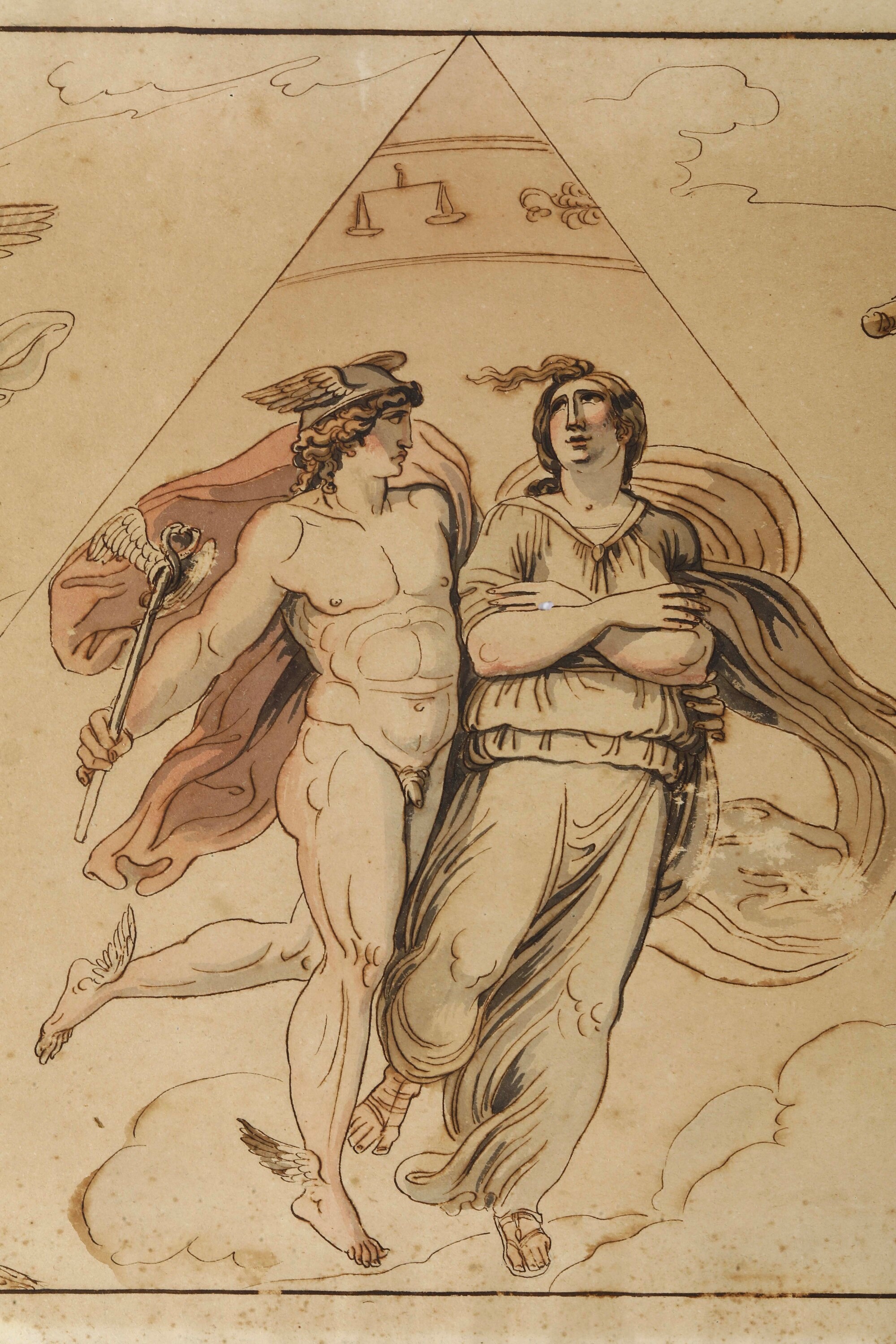 Felice Giani - Ermes e Psiche