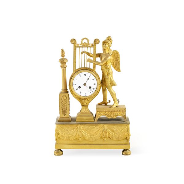 Pendola da tavolo. Francia XIX secolo