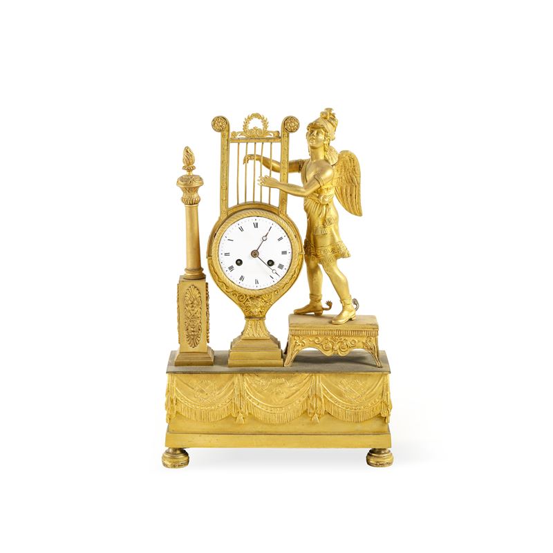 Pendola da tavolo. Francia XIX secolo  - Auction Italian Mansions - Cambi Casa d'Aste