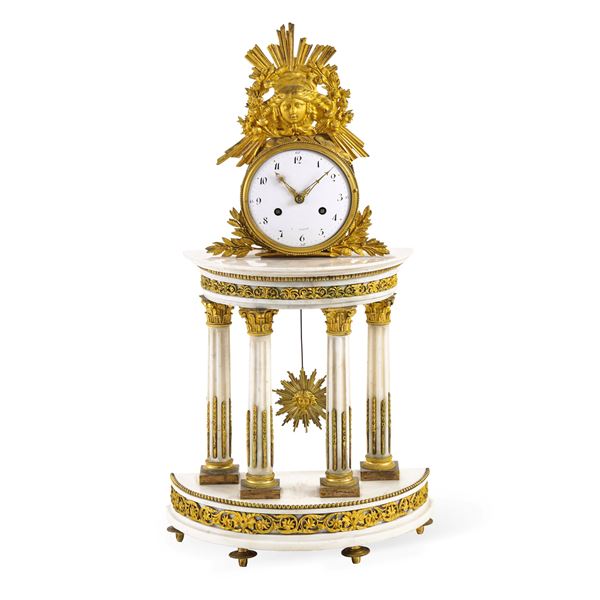 Pendola a portico. Francia XIX secolo