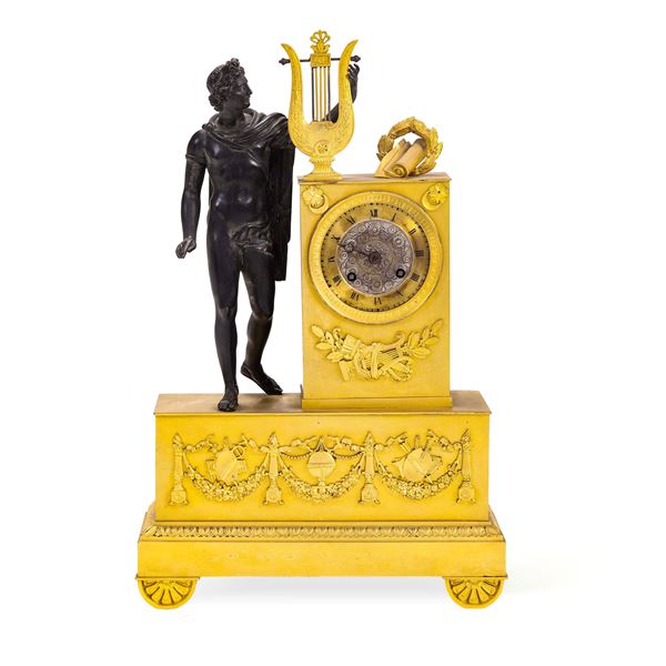 Pendola da tavolo. Francia XIX secolo