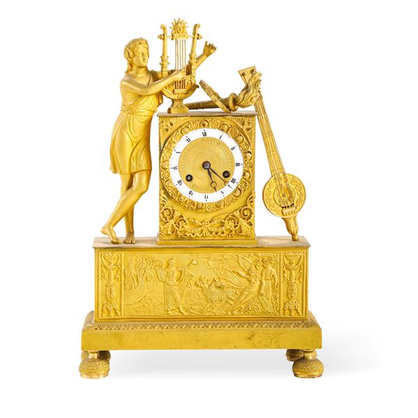 Pendola da tavolo. Francia XIX secolo