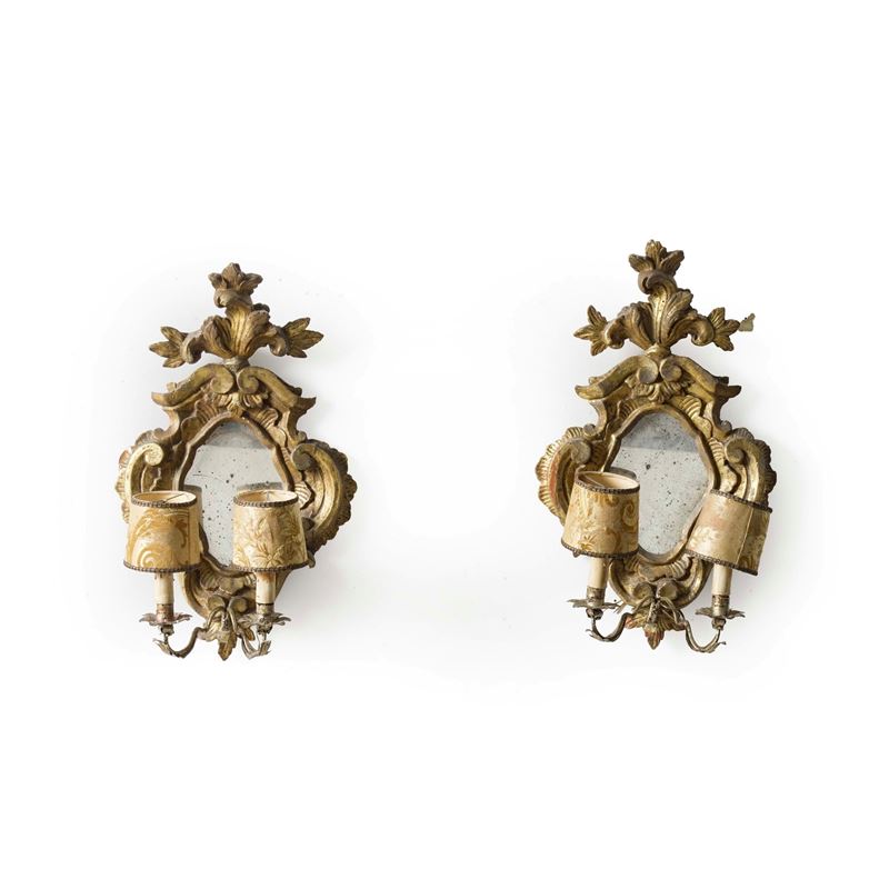 Coppia di ventoline  - Auction Antiques - Cambi Casa d'Aste
