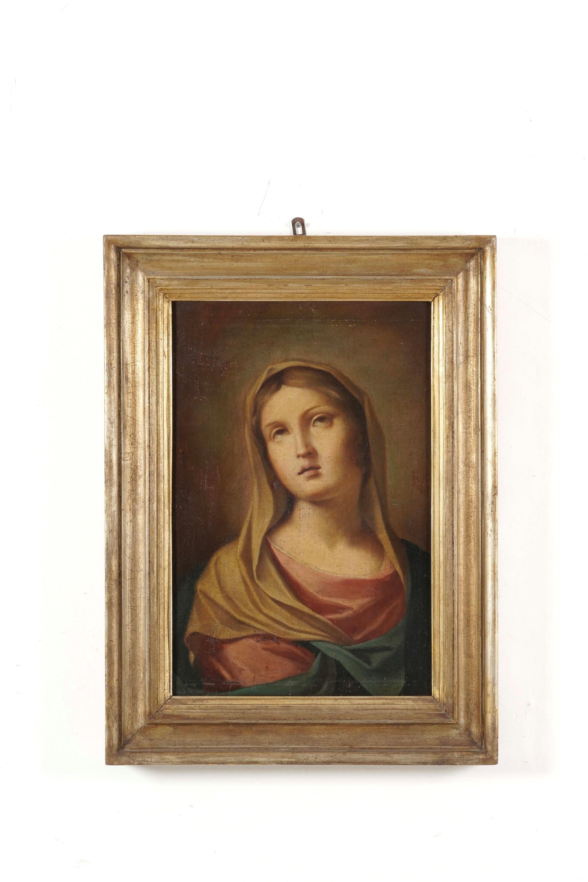 Scuola del XVIII secolo, Madonna, olio su tela