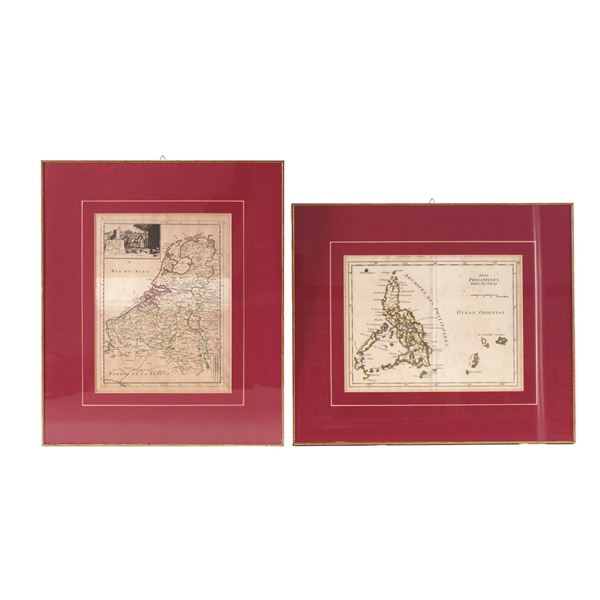Due carte geografiche