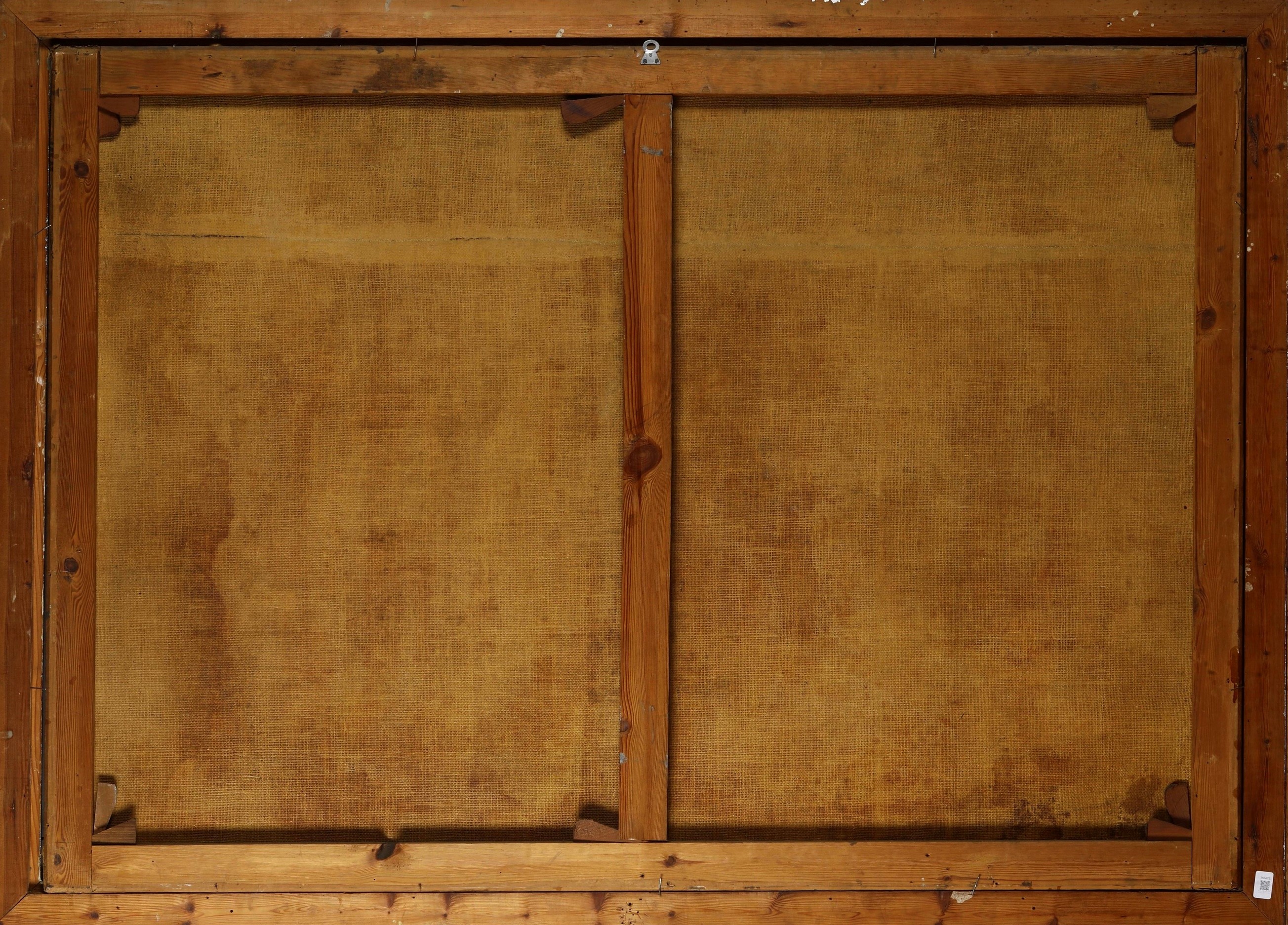 Scuola genovese (XVIII secolo), Mosè salvato dalle acque, olio su tela