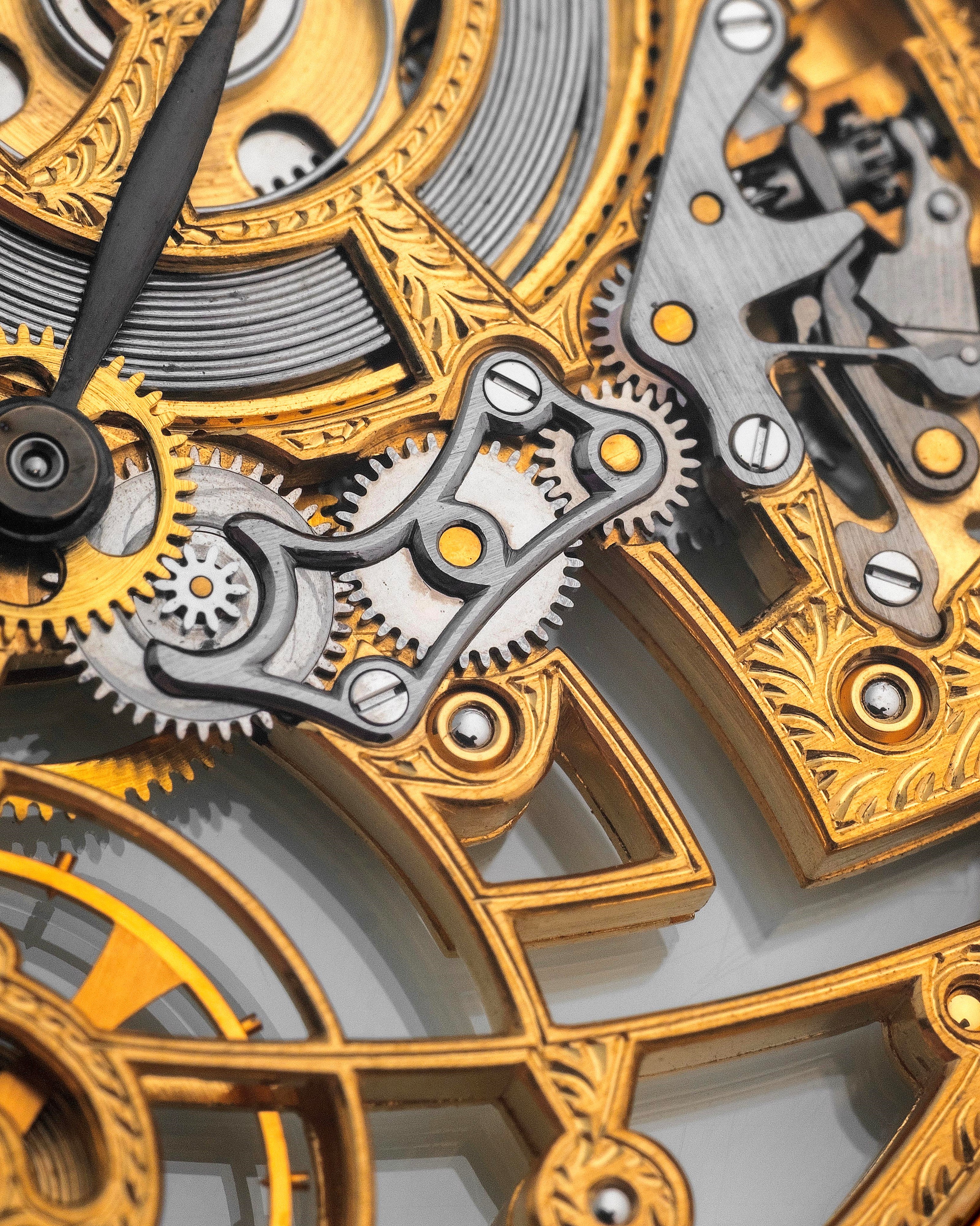 Audemars Piguet - Orologio da tasca ref. 35792 in oro giallo 18k con quadrante scheletrato
