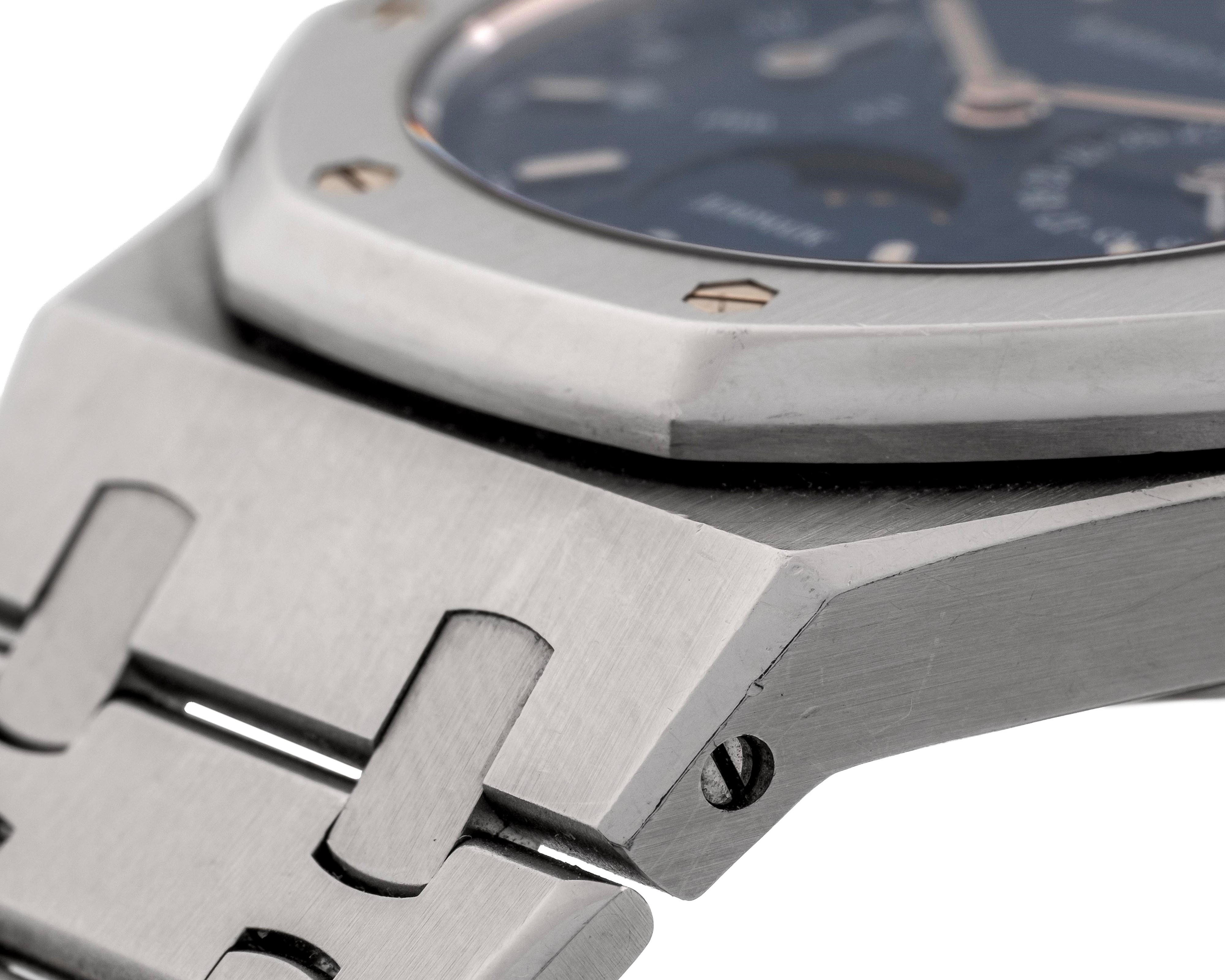 Audemars Piguet - Royal Oak 25594ST.00.0789ST.04 in acciaio con quadrante blu Grand Tapisserie e ...