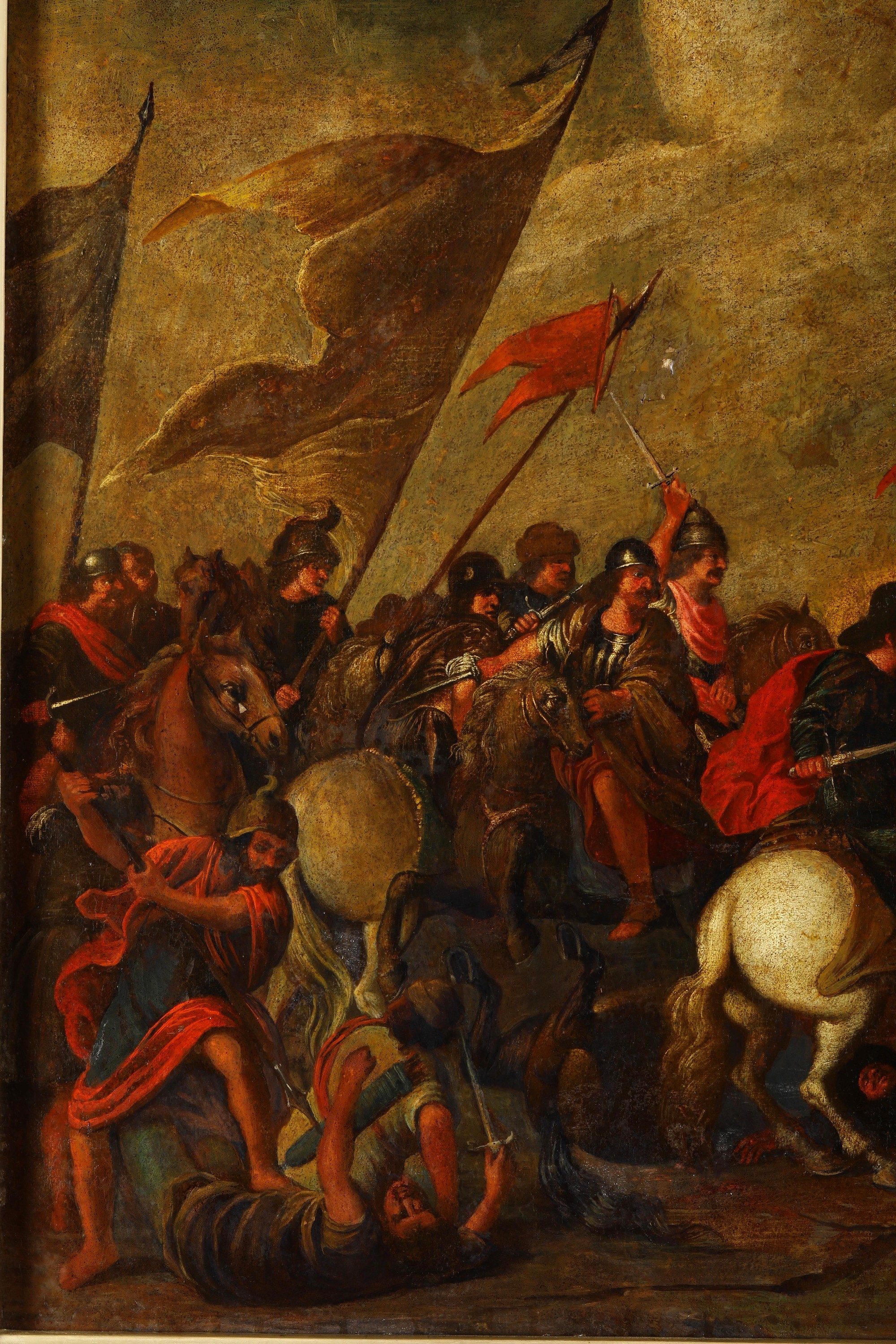 Scuola del XVII–XVIII secolo, Scontro di cavalleria
