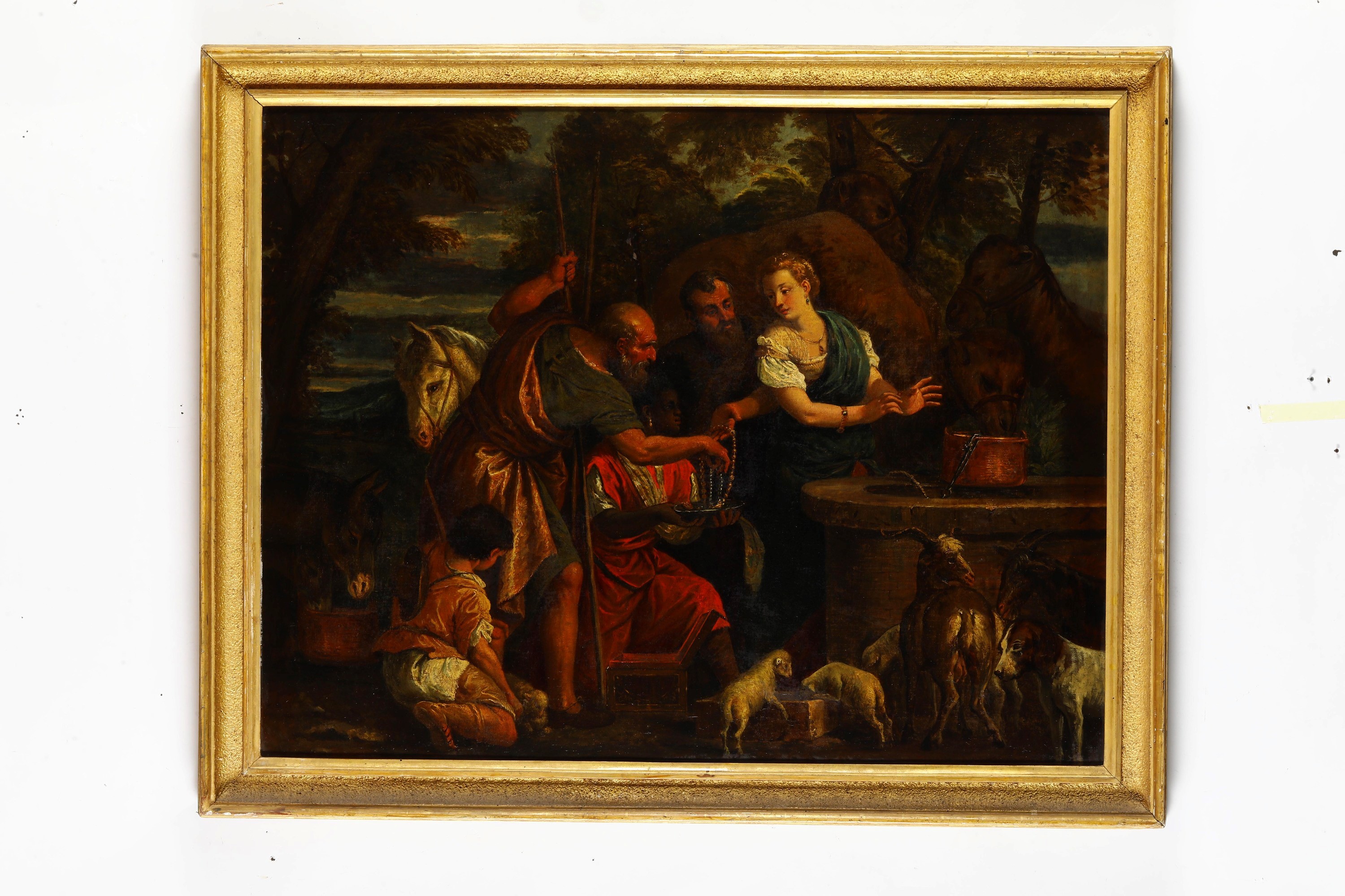 Scuola veneta del XVII secolo, Rebecca al pozzo