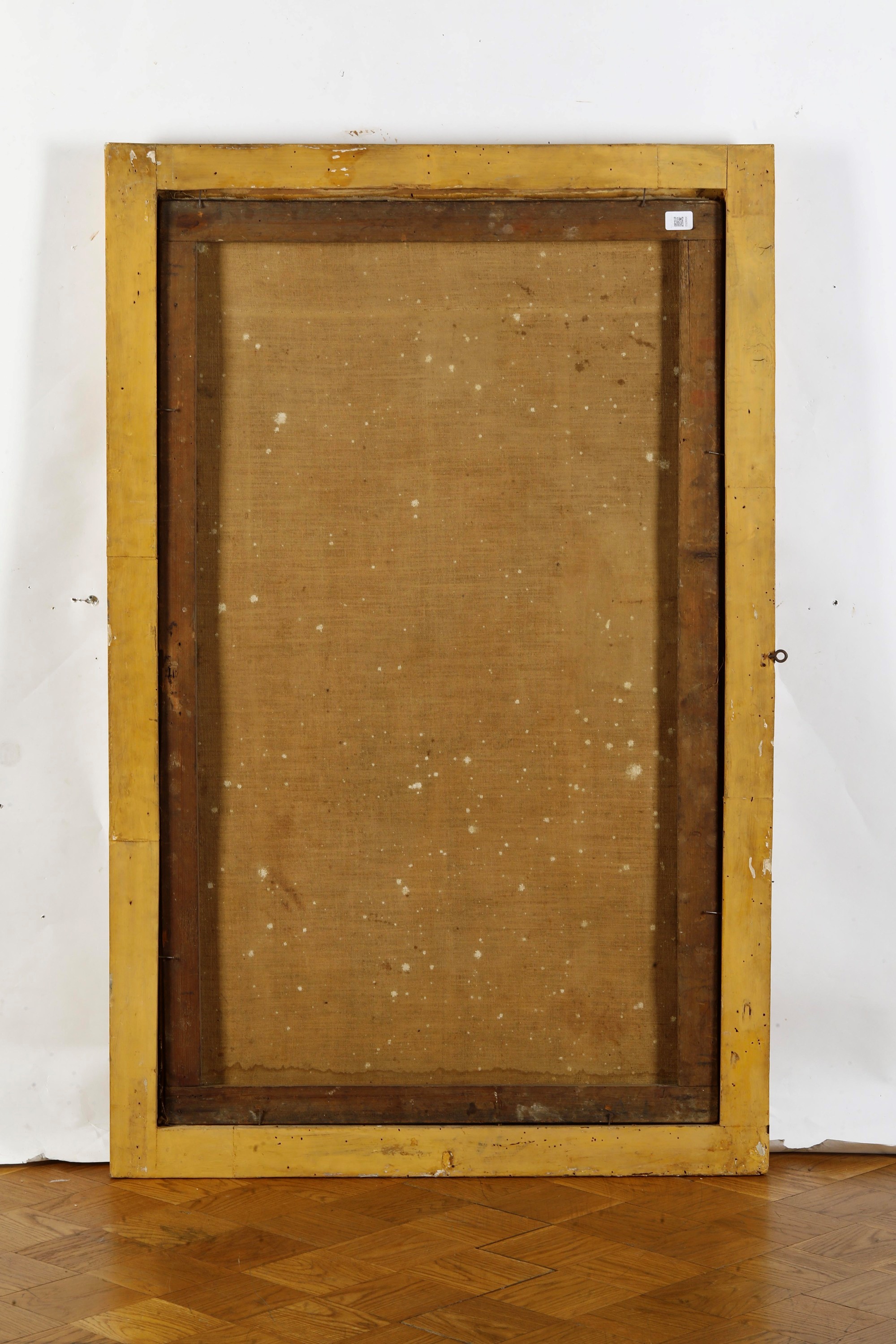 Scuola del XVII-XVIII secolo, Medaglione con ritratto di condottiero, olio su tela