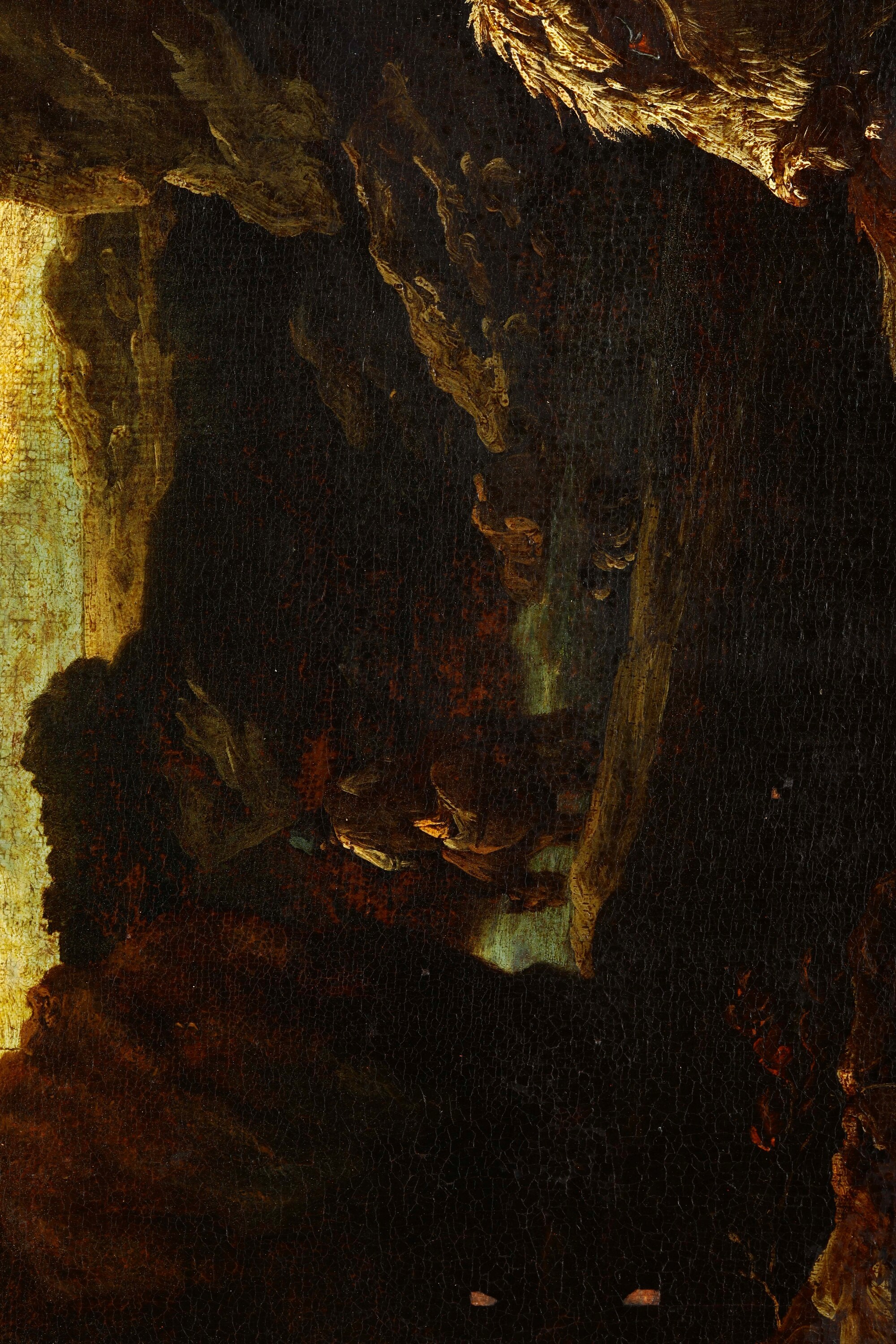 Philipp Peter Roos Detto Rosa da Tivoli - Paesaggio con pastori e armenti