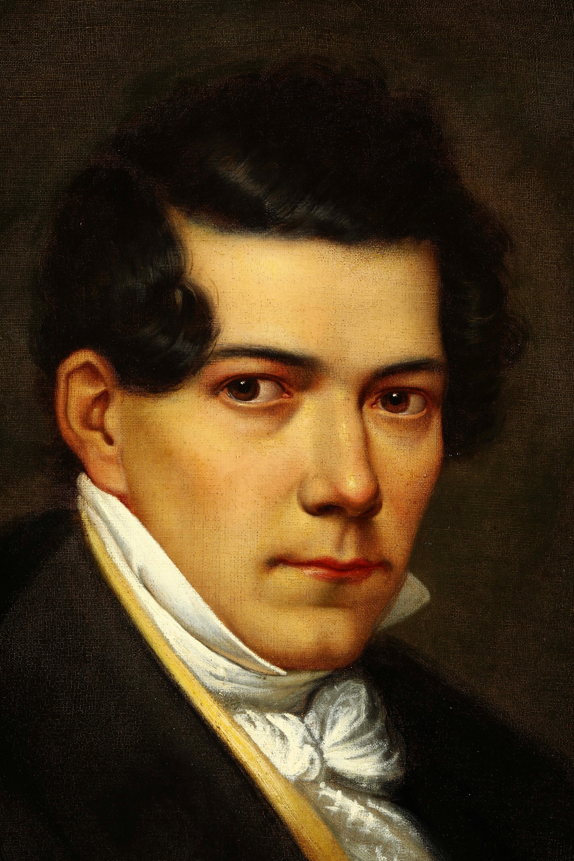 Scuola Neoclassica dell’inizio del XIX secolo, Ritratto di giovane gentiluomo