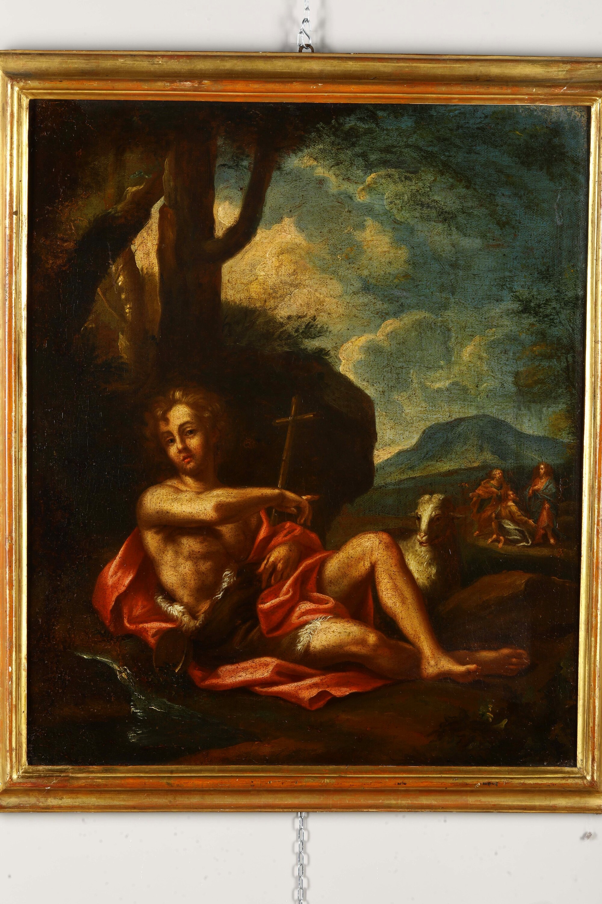 Scuola del XVII secolo, San Giovannino, olio su tela