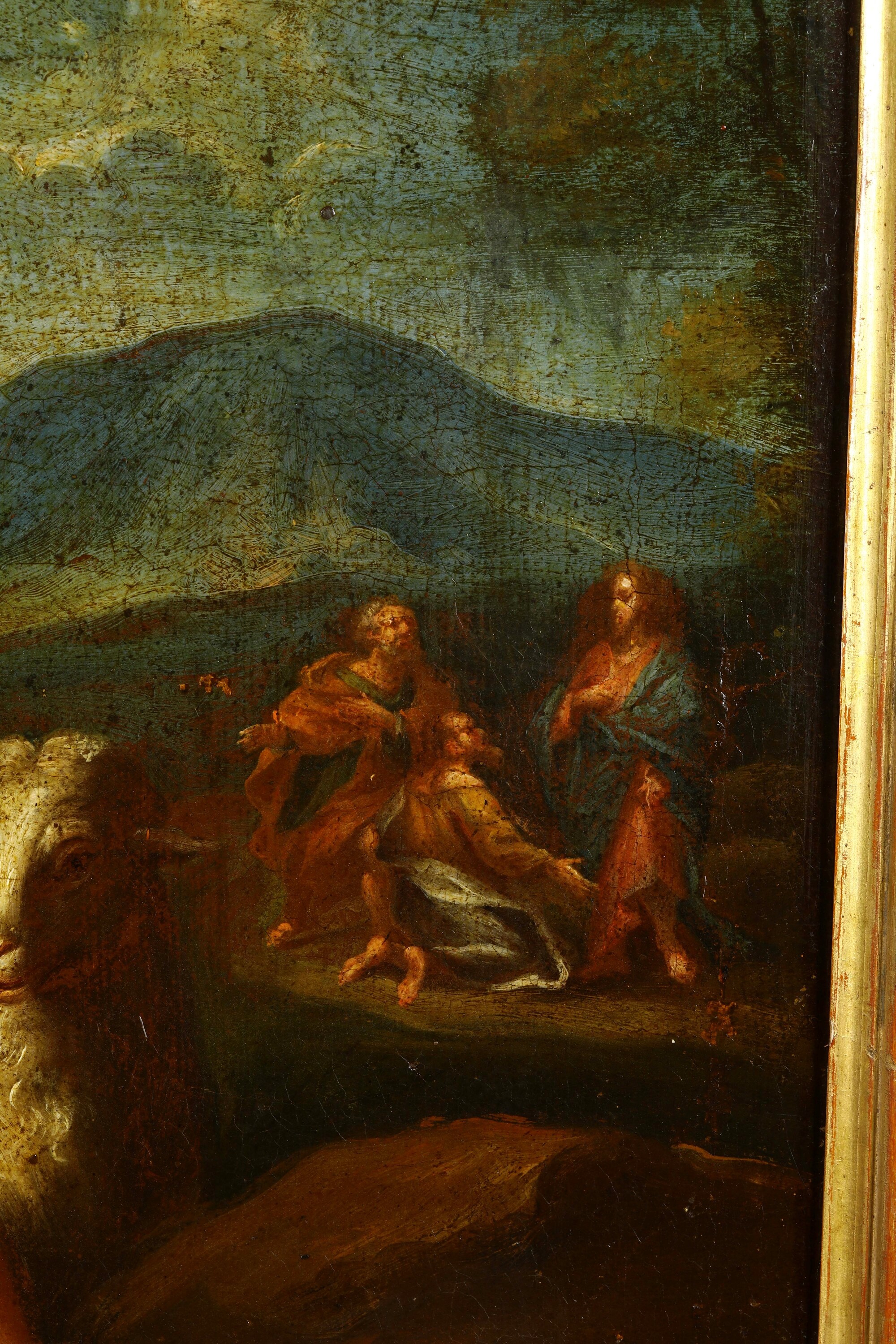 Scuola del XVII secolo, San Giovannino, olio su tela