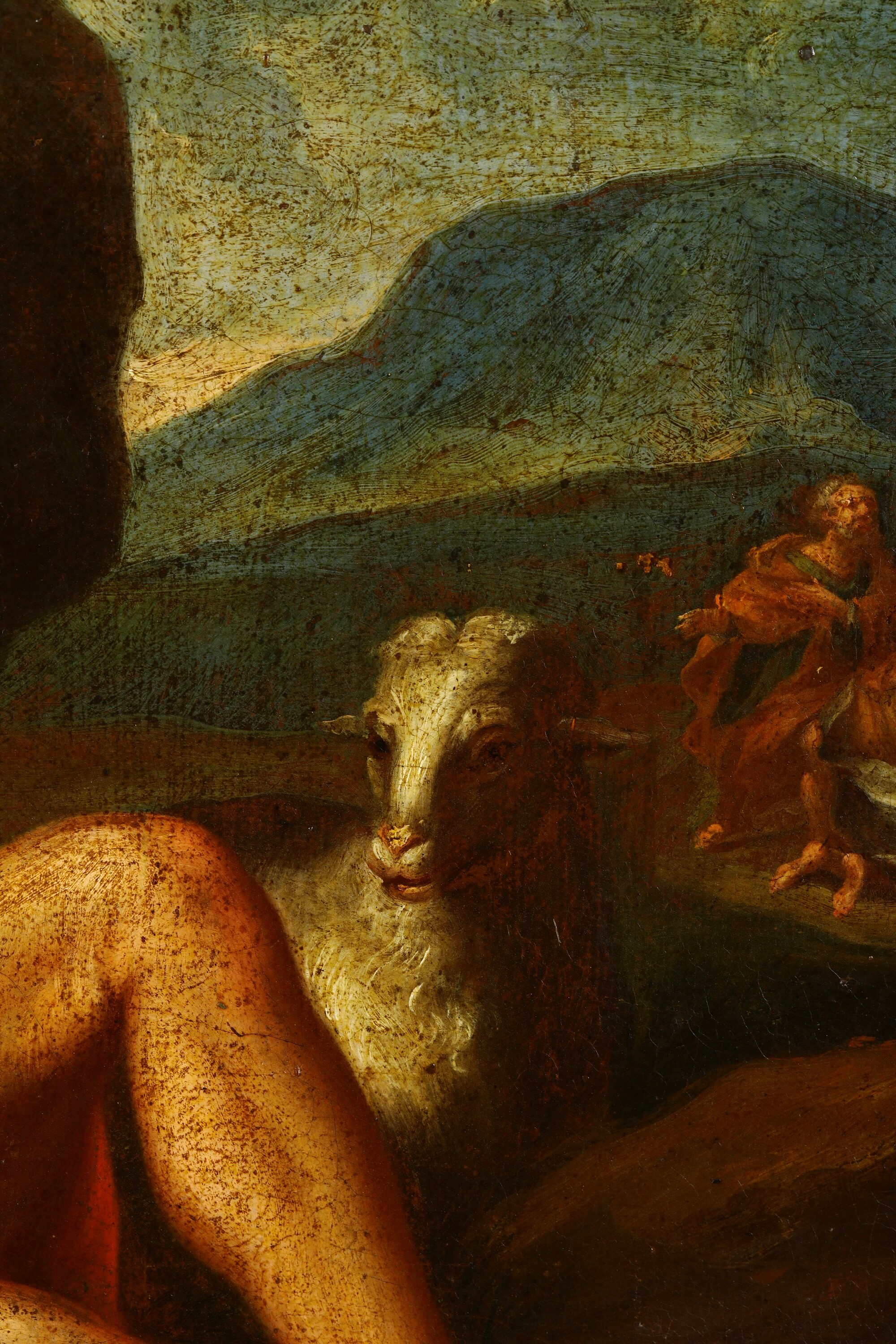 Scuola del XVII secolo, San Giovannino, olio su tela