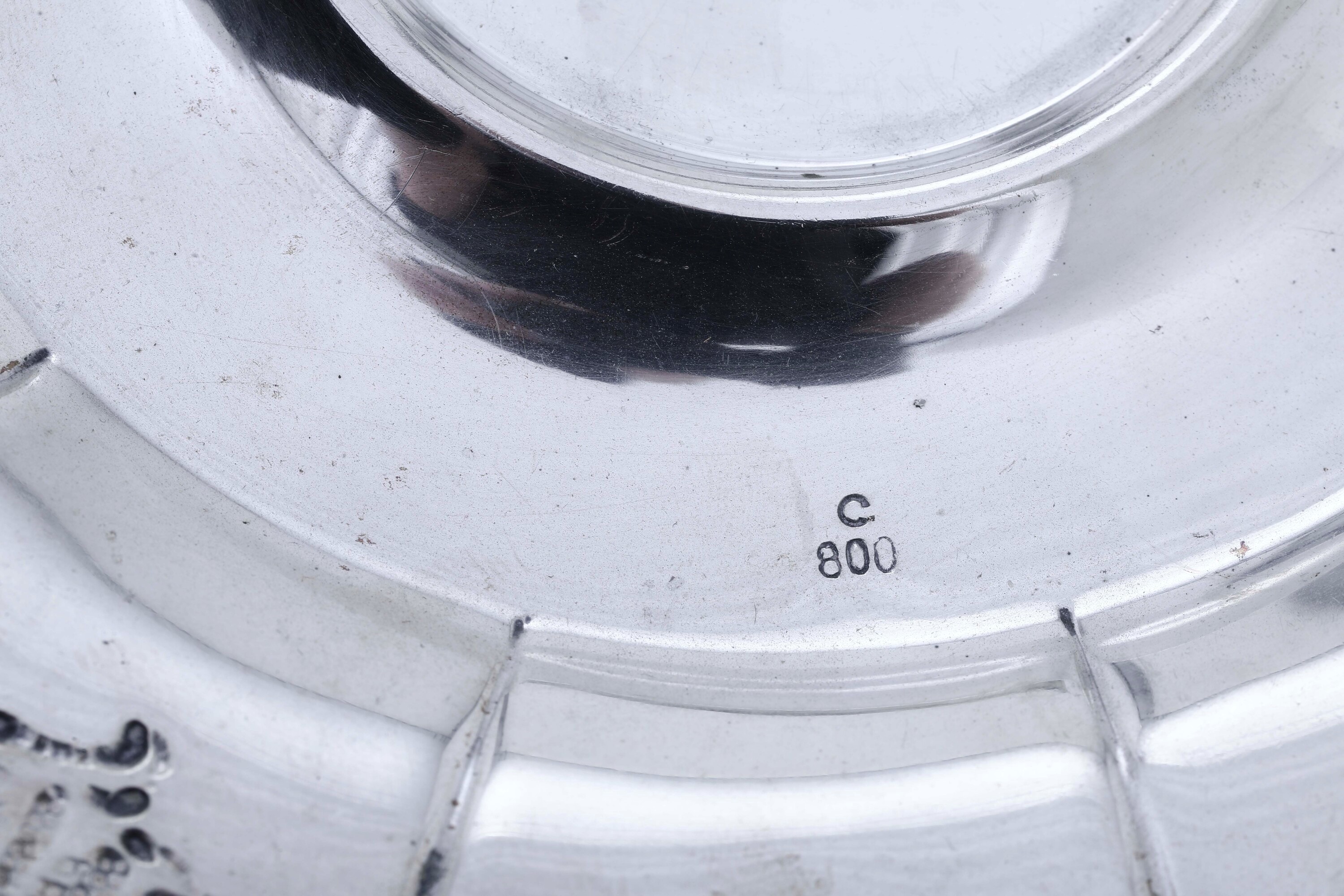 Argenteria italiana, Due lavadita con piattini