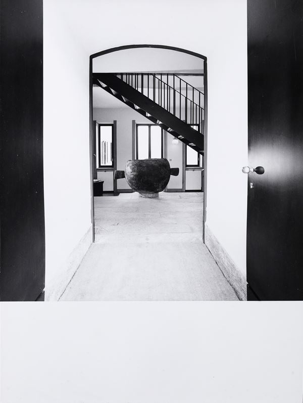 Ugo Mulas - Campanone della Brianza. Interno, scale