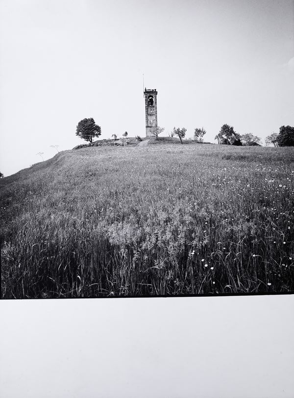 Ugo Mulas - Campanone della Brianza. Campanile esterno