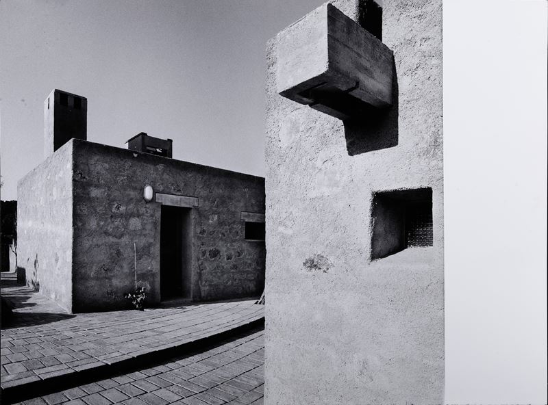 Casa Franchetti, Sardegna. Esterno prospettiva