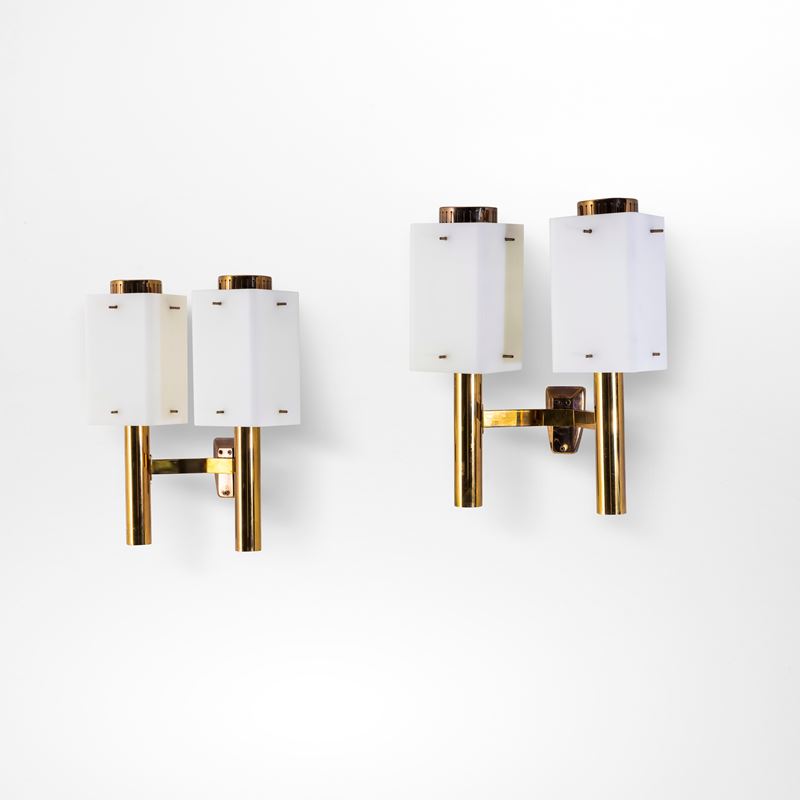 Stilnovo : Due lampade da parete  - Auction Design Properties - Cambi Casa d'Aste